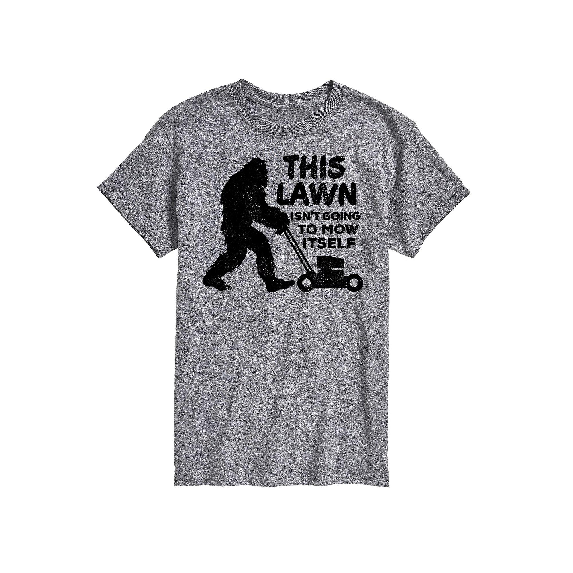 Men's This Lawn Sasquatch Graphic Tee,  Product Image