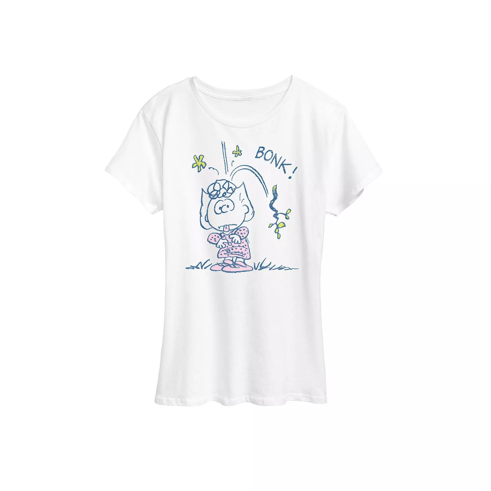 Women's Peanuts Sally Bonk Graphic Tee,  Product Image