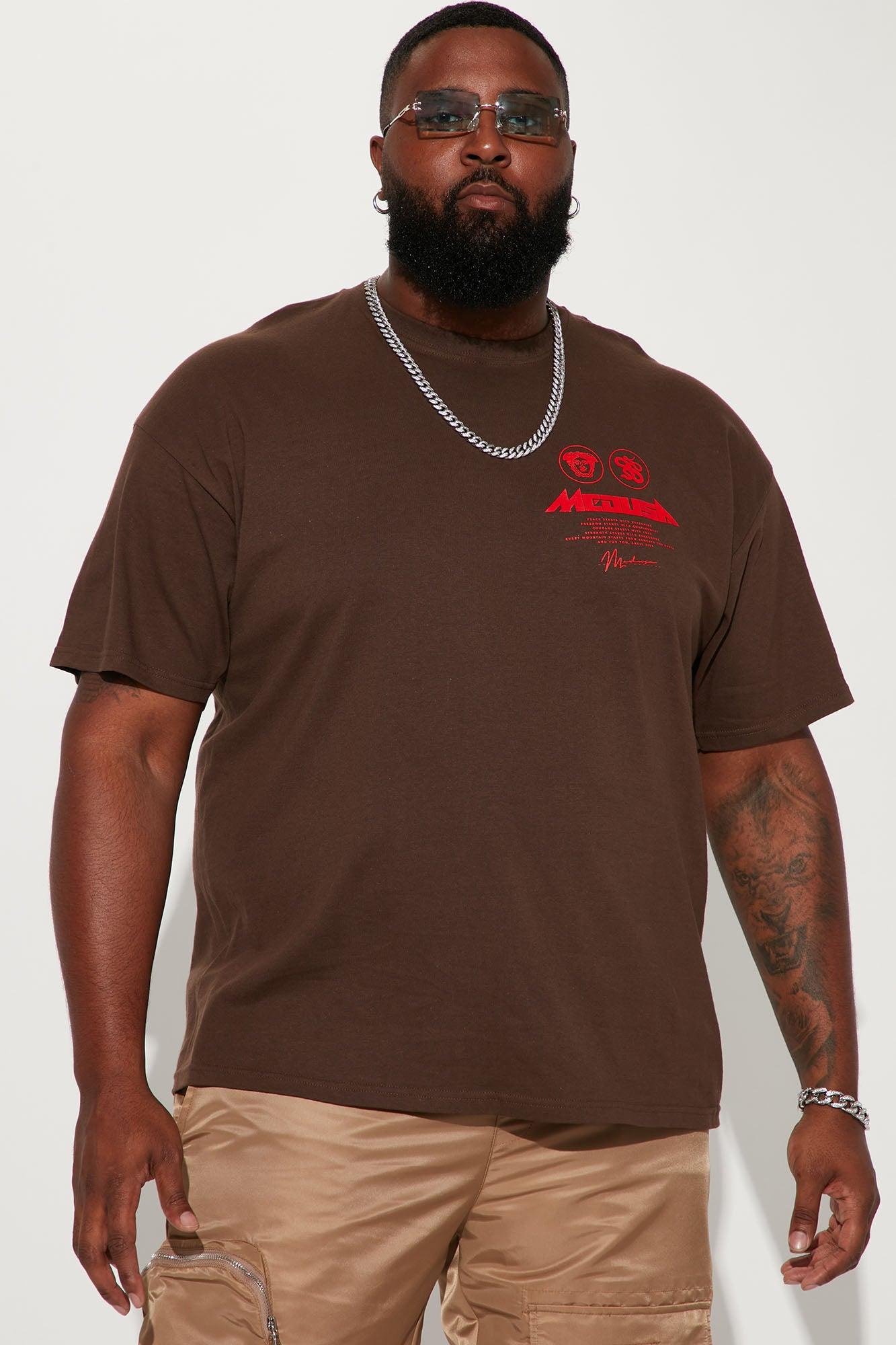 Medusa Short Sleeve Tee - Brown Product Image