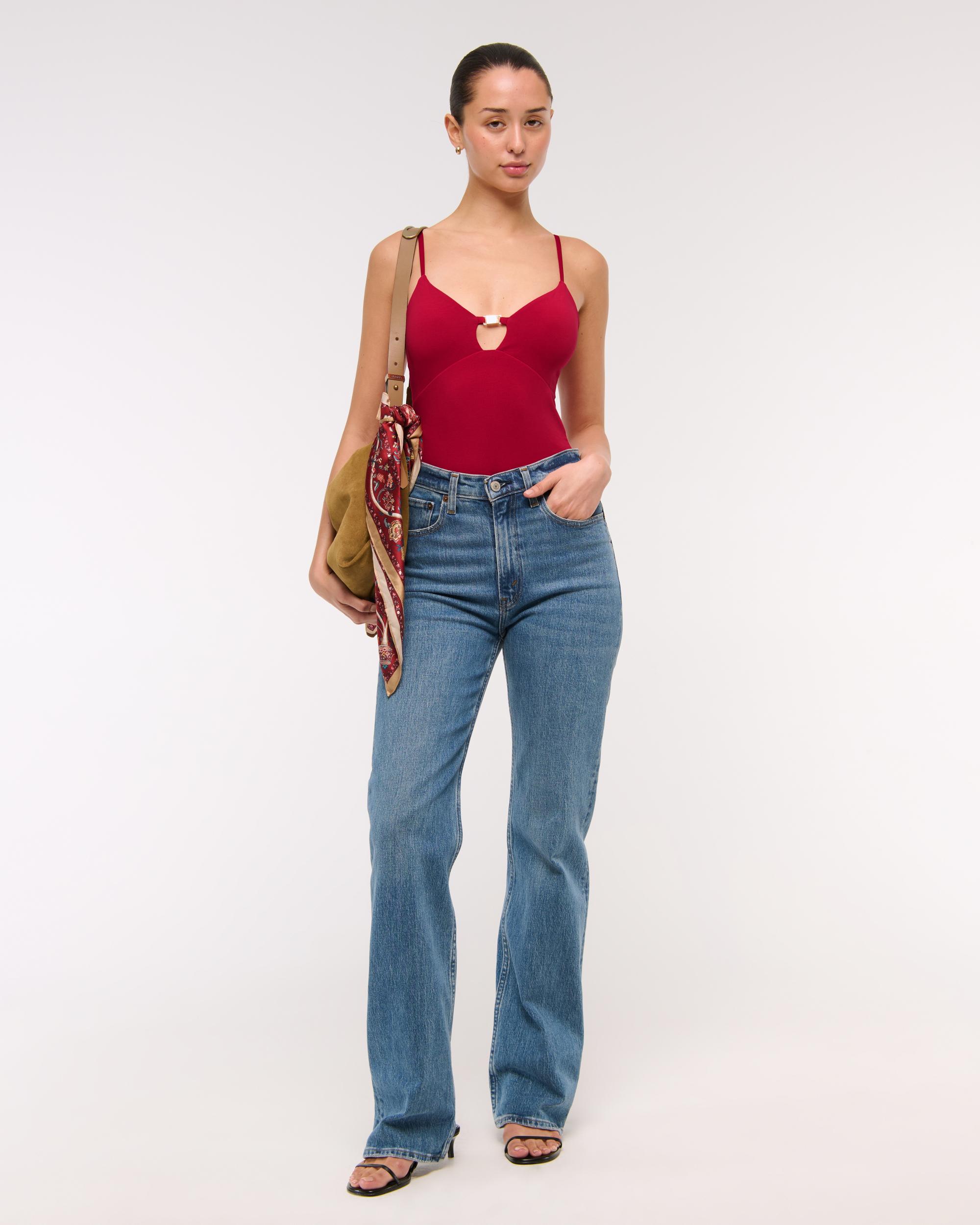 Bra-Free Hardware Cutout Bodysuit Product Image