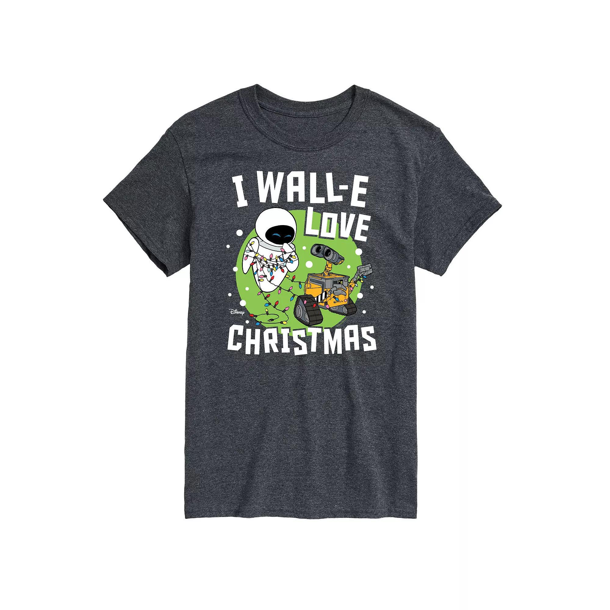 Disney's Wall-E Big & Tall Love Christmas Graphic Tee, Men's,  Product Image