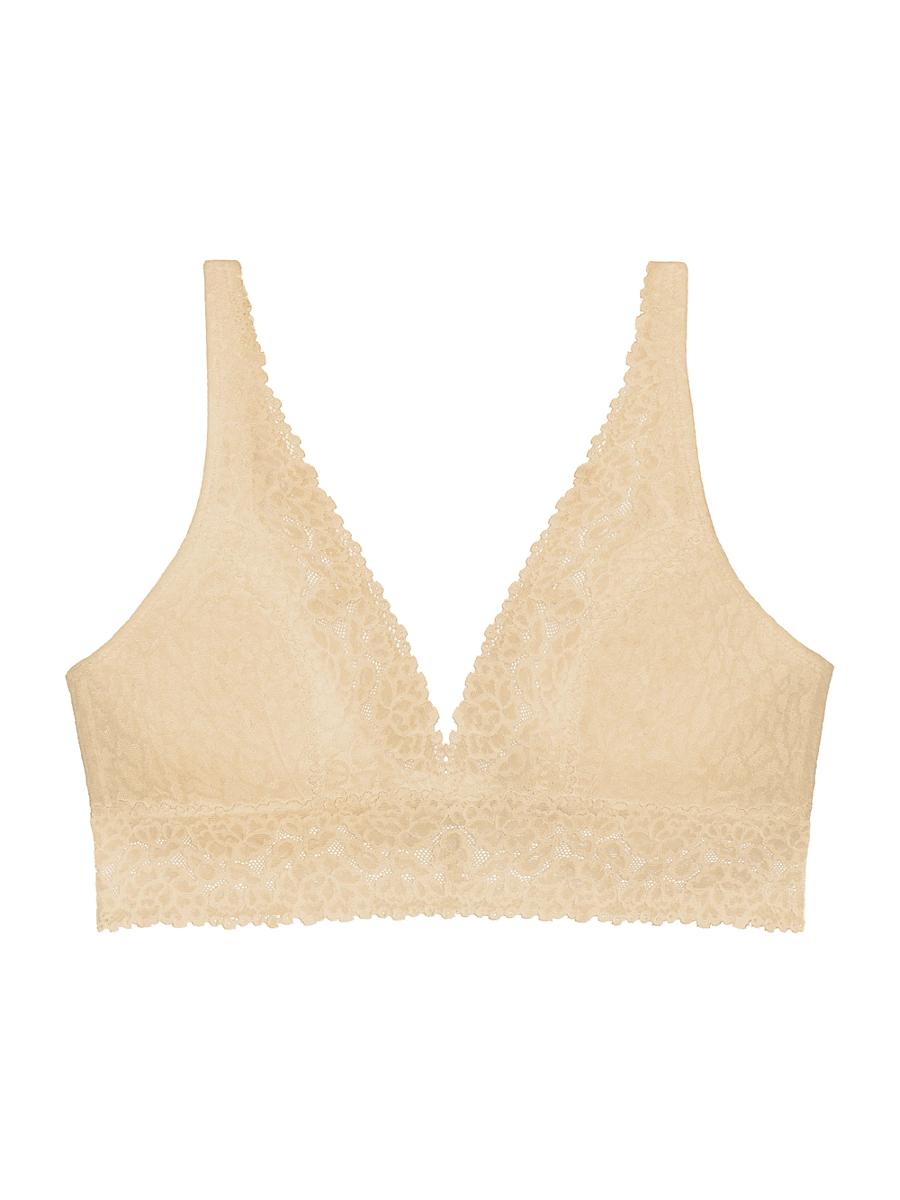 Womens Stretch Lace Plunge Bra Product Image