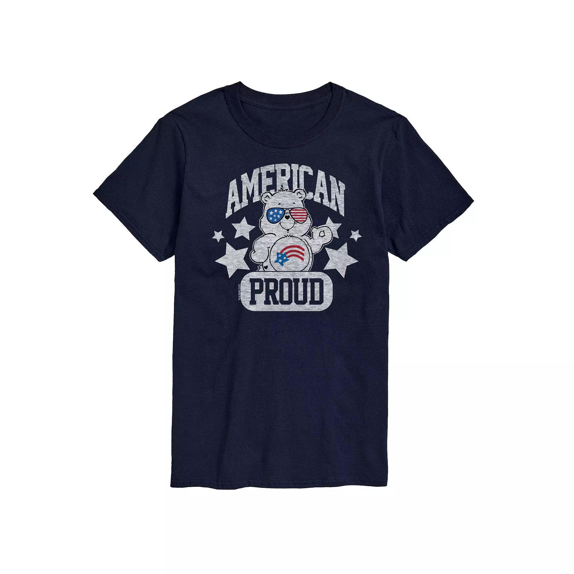 Men's Care Bears American Proud Graphic Tee,  Product Image