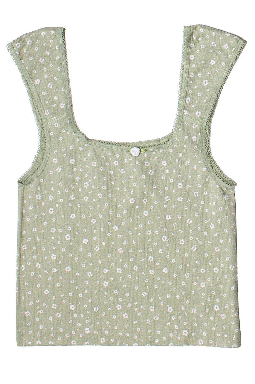 Ditsy Floral Seamless Tank Top Product Image