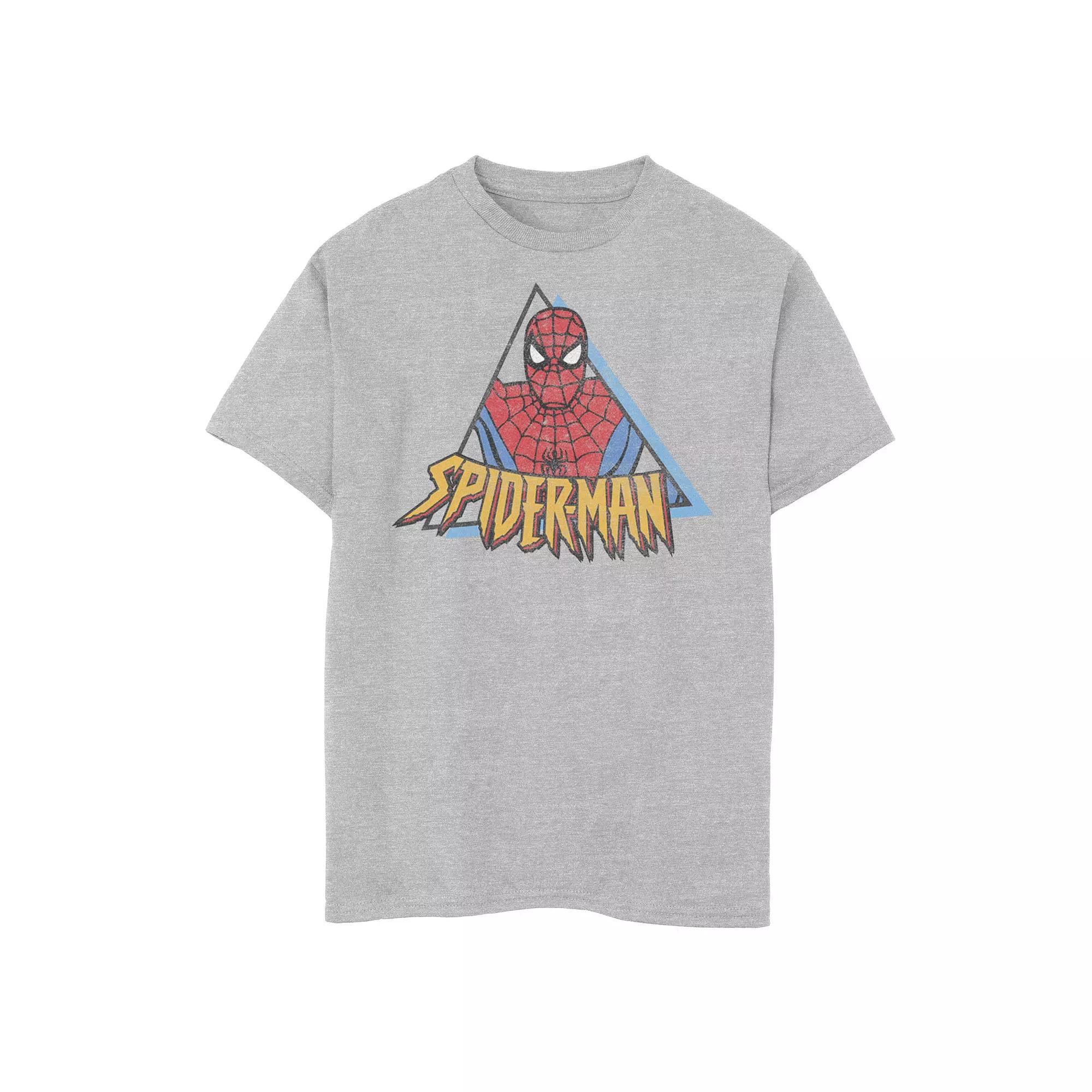 Boys 8-20 Marvel Spider-Man Retro Triangle Portrait Graphic Tee, Boy's,  Product Image