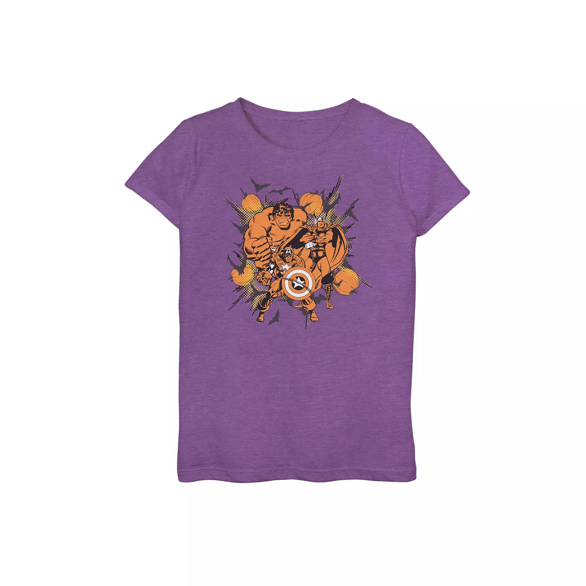 Disney / Pixars Monsters, Inc. Girls 7-16 My Favorite Workout Graphic Tee, Girls Purple Grey Product Image