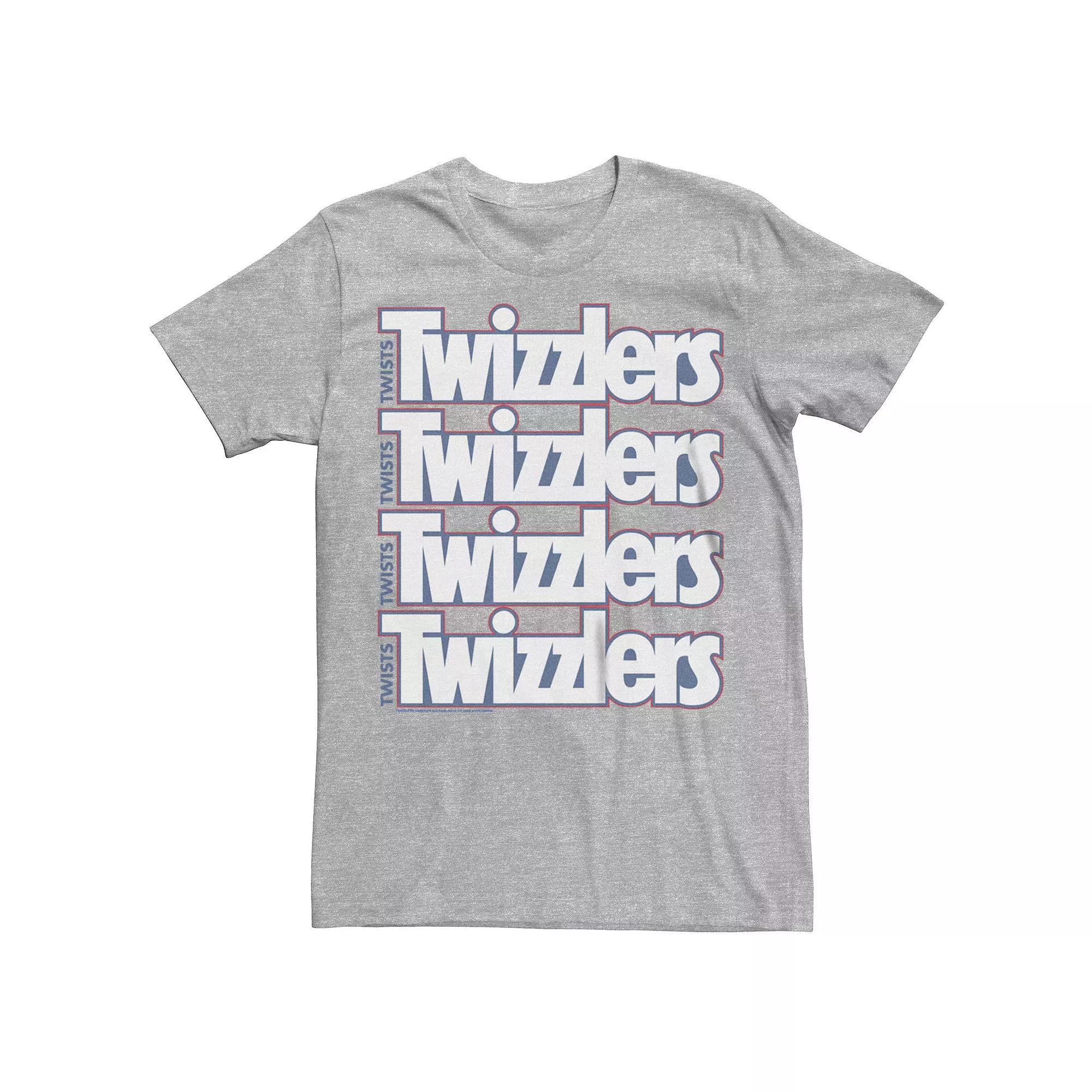 Men's Twizzlers Twists Logo Stacked Graphic Tee,  Product Image