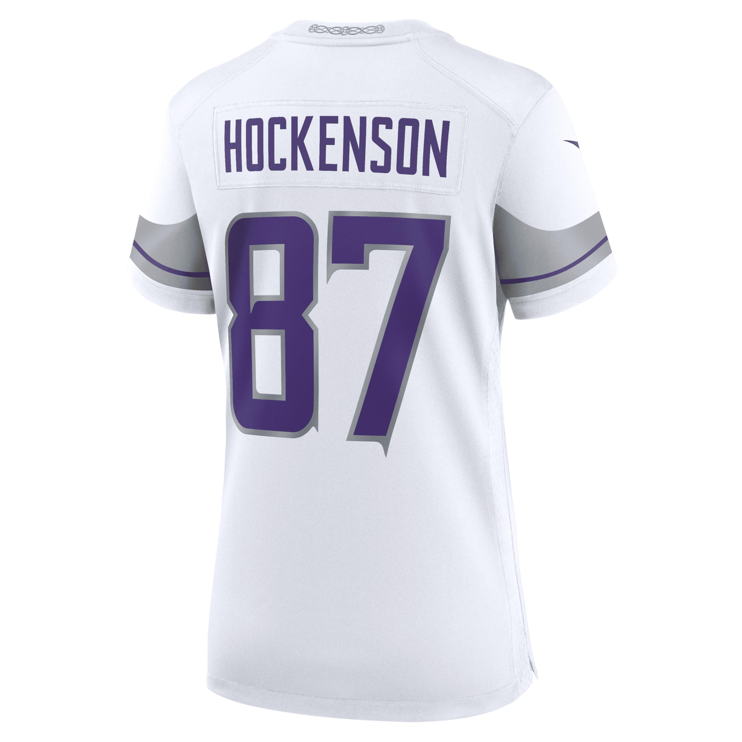 T.J. Hockenson Minnesota Vikings Nike Womens NFL Game Football Jersey | 67NW0BAZ9MF-EY1 Product Image