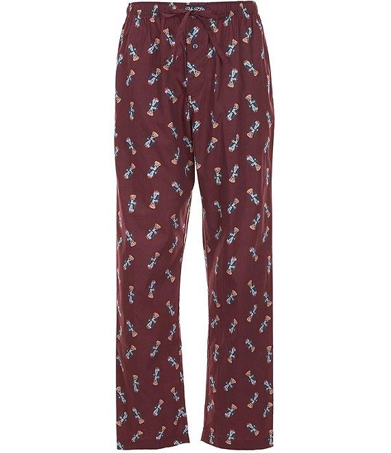 Polo Ralph Lauren Allover Bear Printed Pajama Pants Product Image