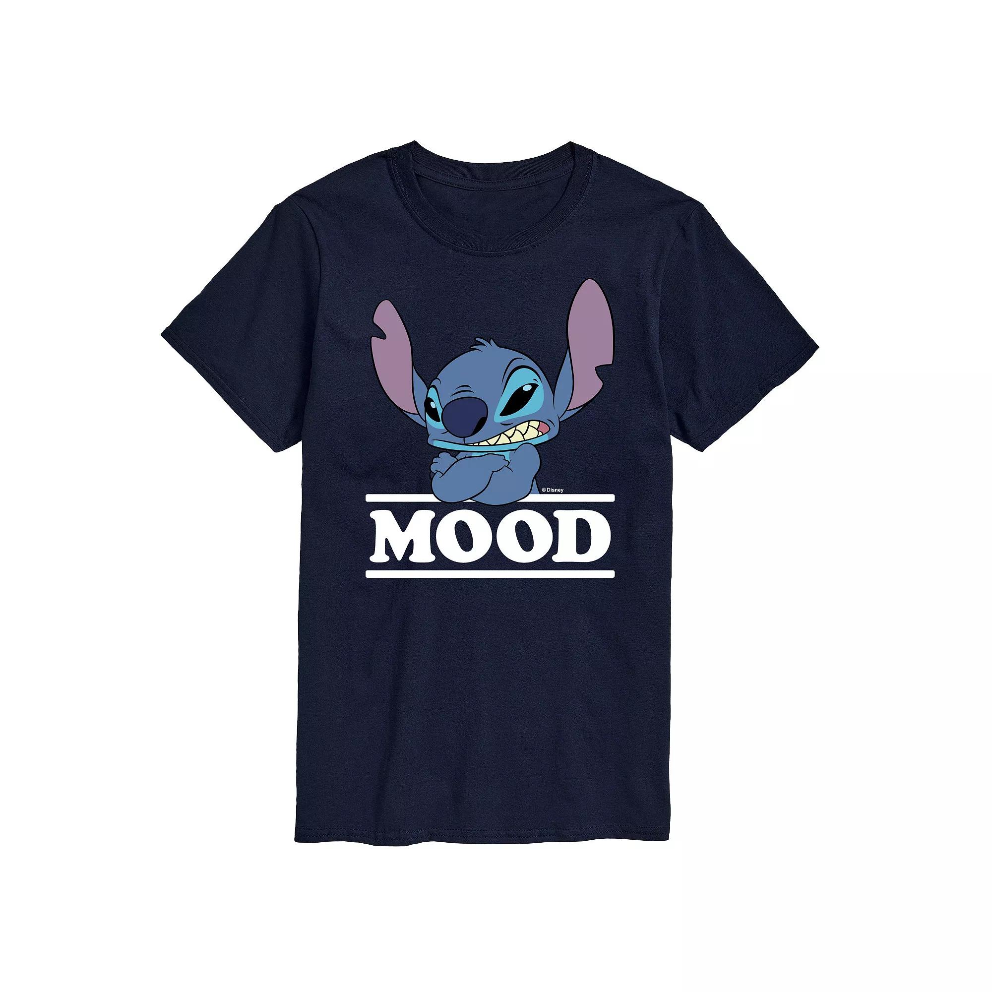 Disney's Lilo and Stitch Big & Tall Mood Graphic Tee, Men's,  Product Image
