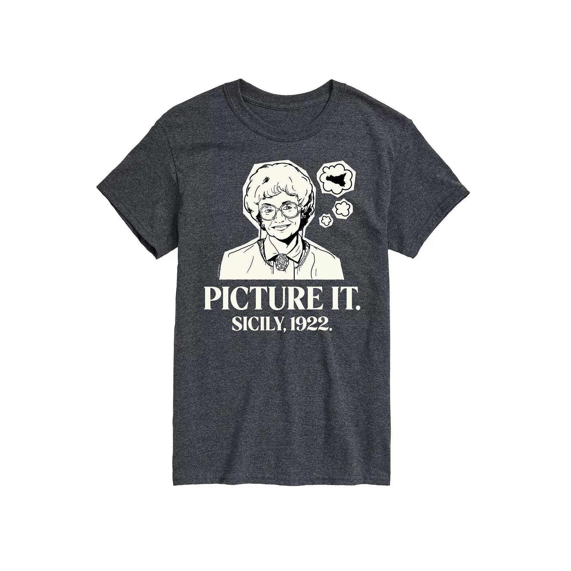 Men's Golden Girls Picture It Sicily Tee,  Product Image