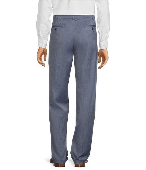 Roundtree & Yorke travelSMART Classic Fit Herringbone Ultimate Comfort Dress Pants Product Image