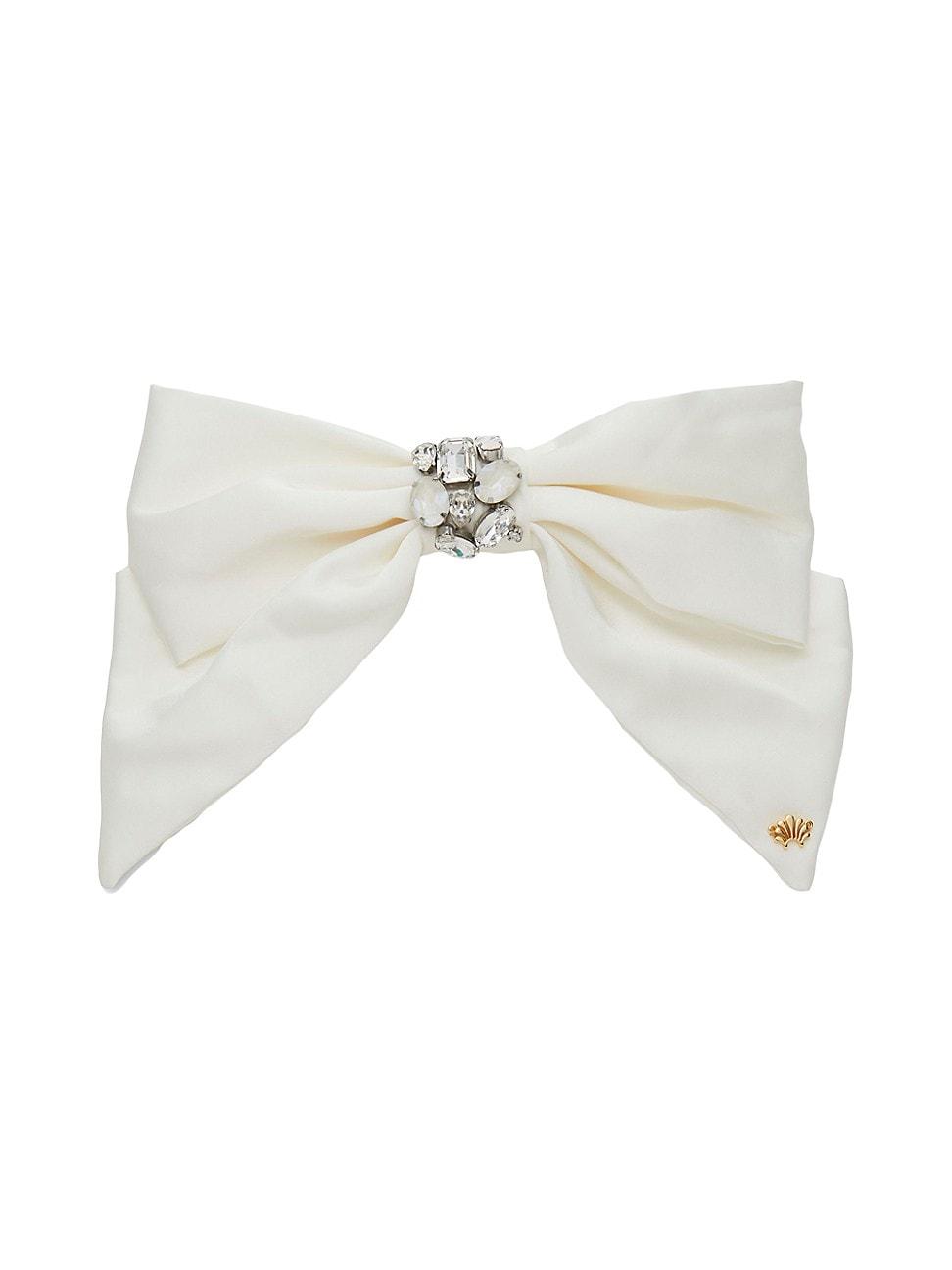 Womens Natalia Crystal-Embellished Bow Product Image