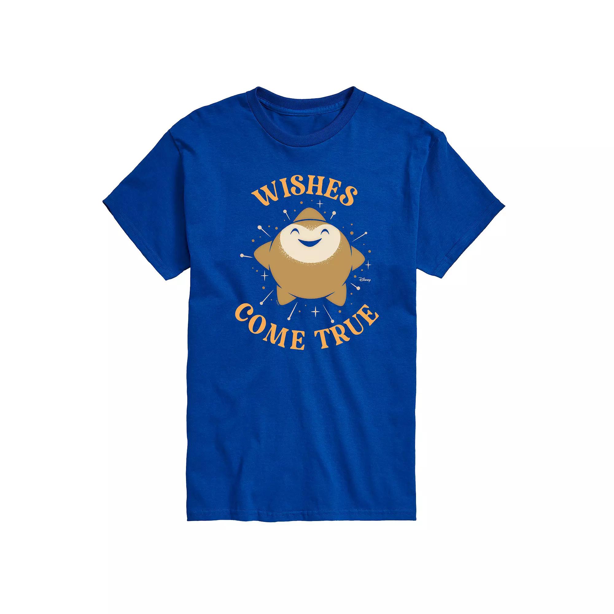 Disney's Wish Star Men's Wishes Come True Graphic Tee,  Product Image