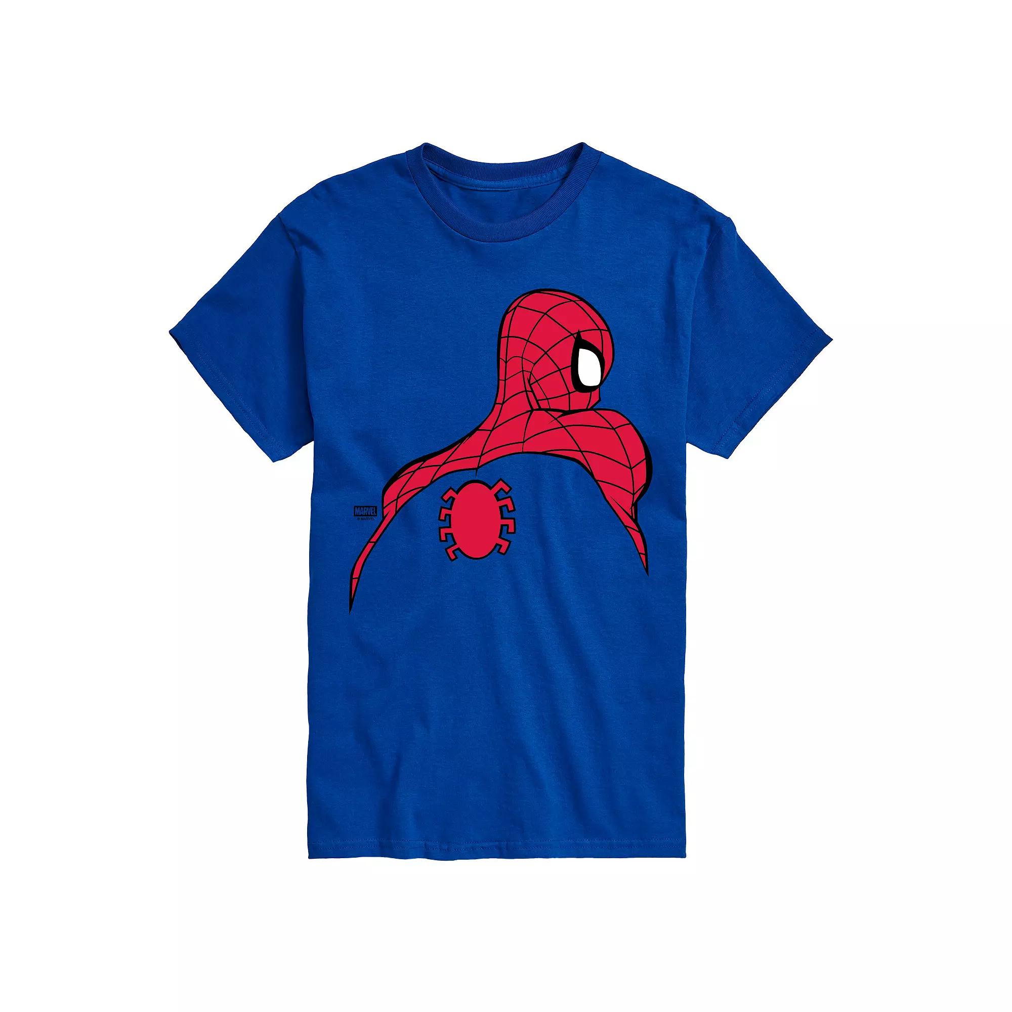 Men's Peanuts Sleeping Under Stars Graphic Tee, Size: Medium, Blue Product Image