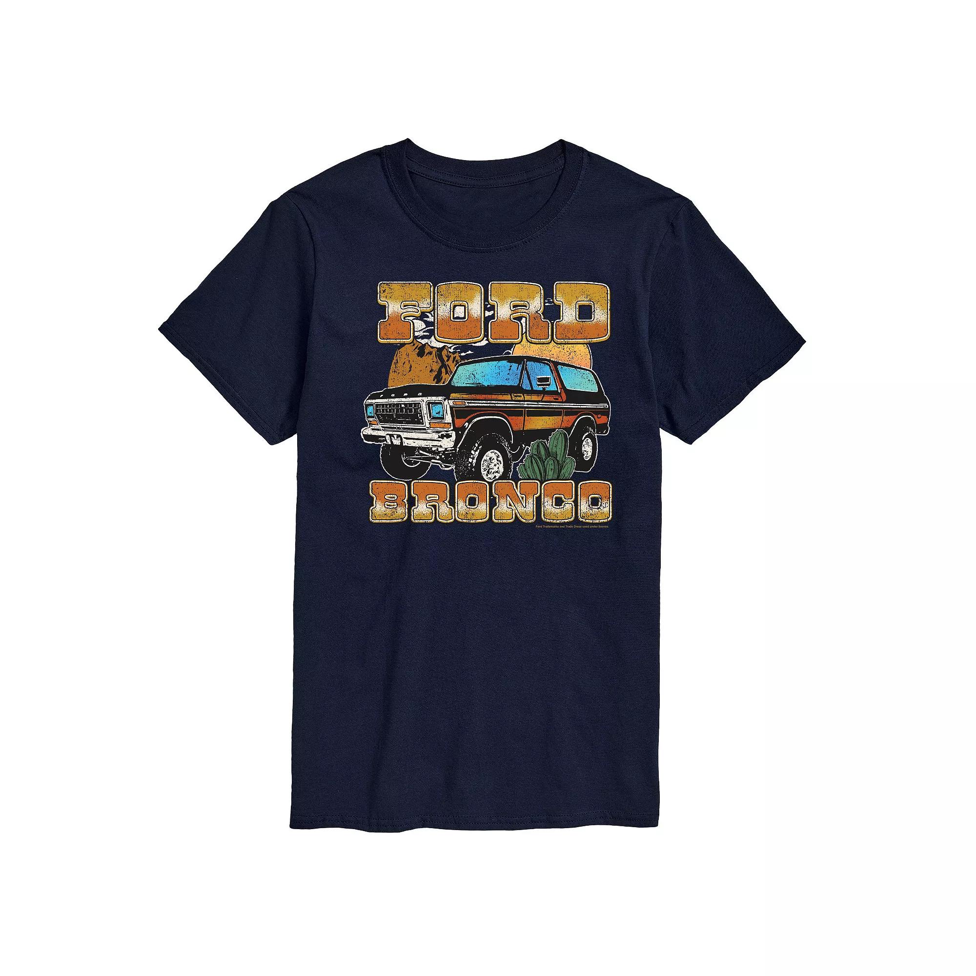 Big & Tall Ford Vintage Bronco Desert Graphic Tee, Men's,  Product Image