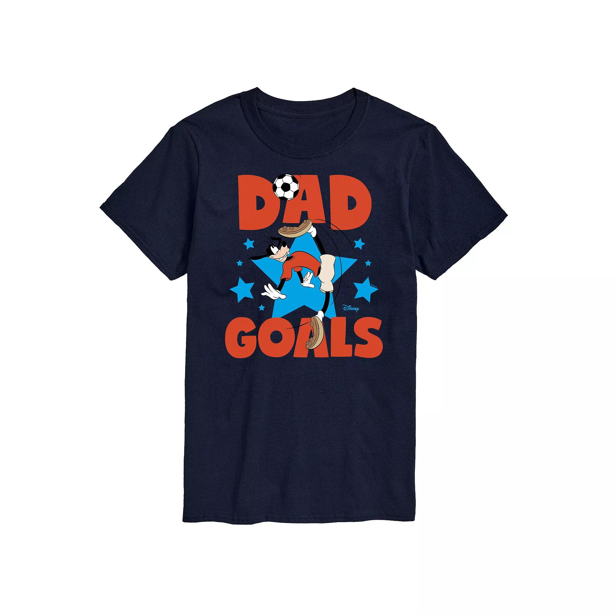 Disney's Goofy Big & Tall Dad Goals Graphic Tee, Men's,  Product Image