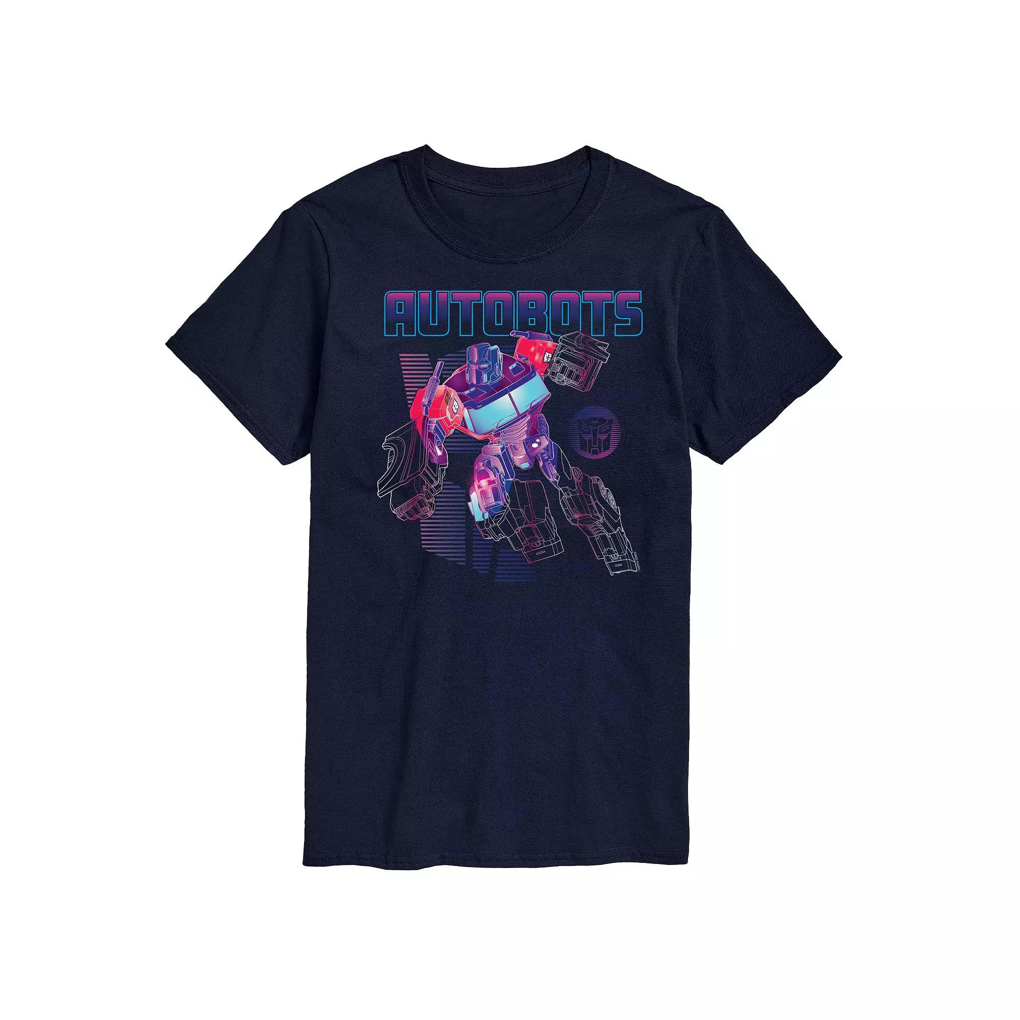 Men's Transformers Autobots Grid Tee,  Product Image