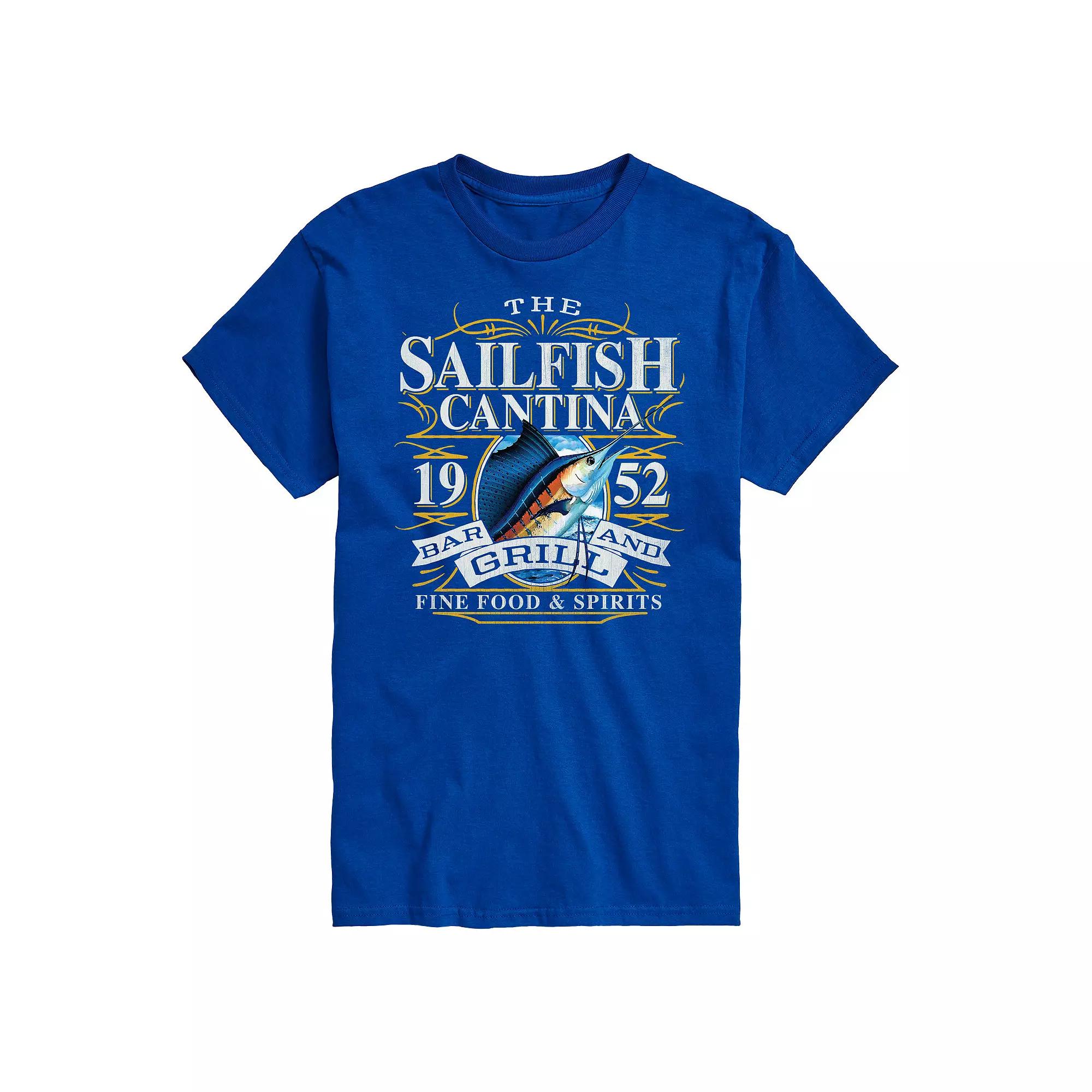 Big & Tall Sailfish Cantina Tee, Men's,  Product Image