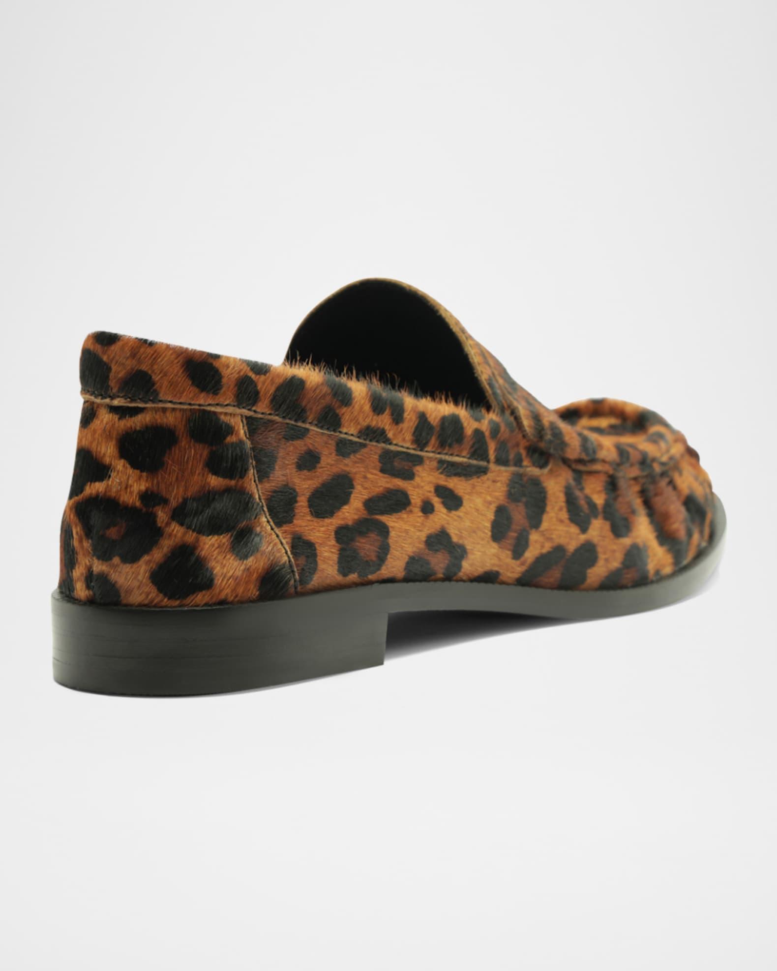 Tyche Calf Hair Penny Loafers Product Image