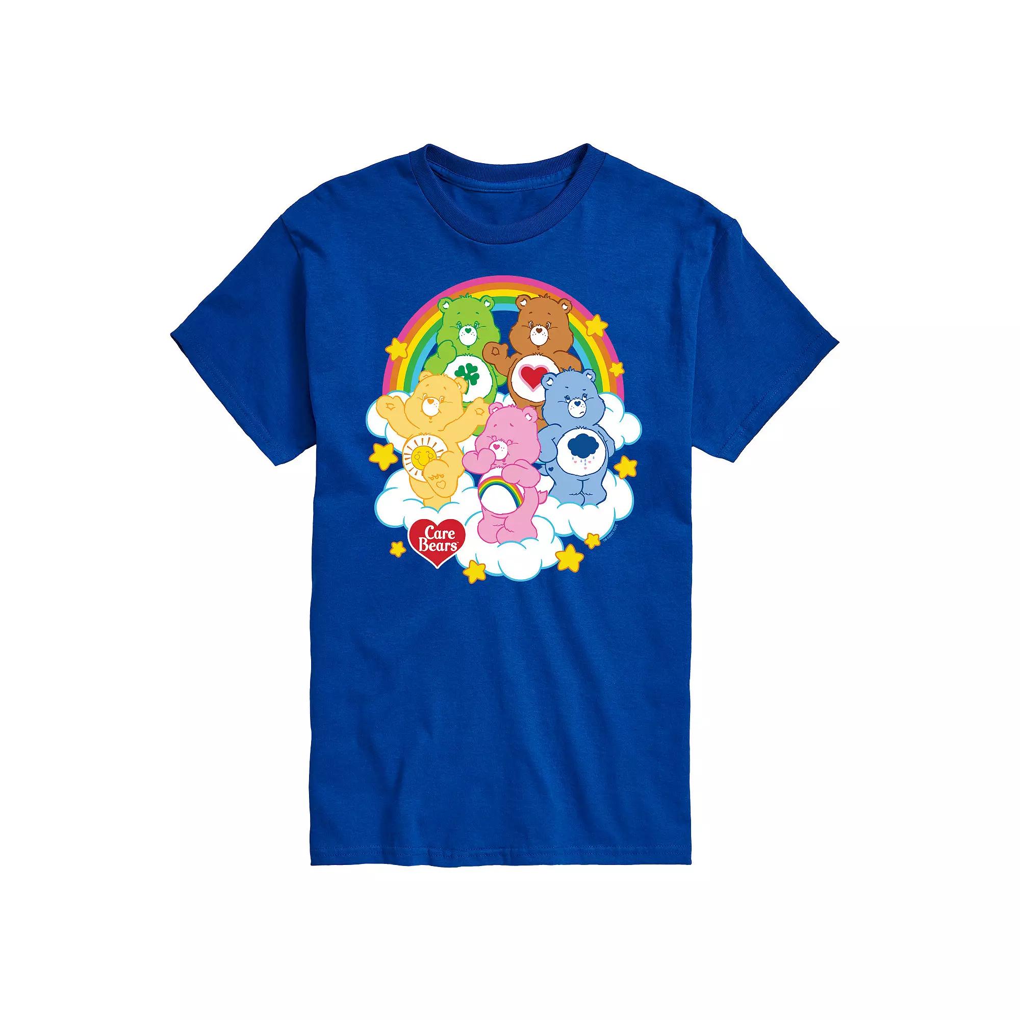 Big & Tall Care Bears Group On Clouds Graphic Tee, Men's,  Product Image