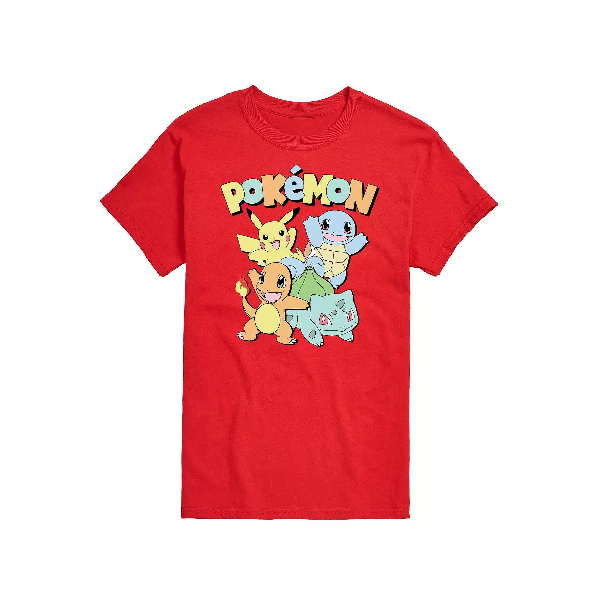 Big & Tall Pokémon Muted Graphic Tee, Men's,  Product Image