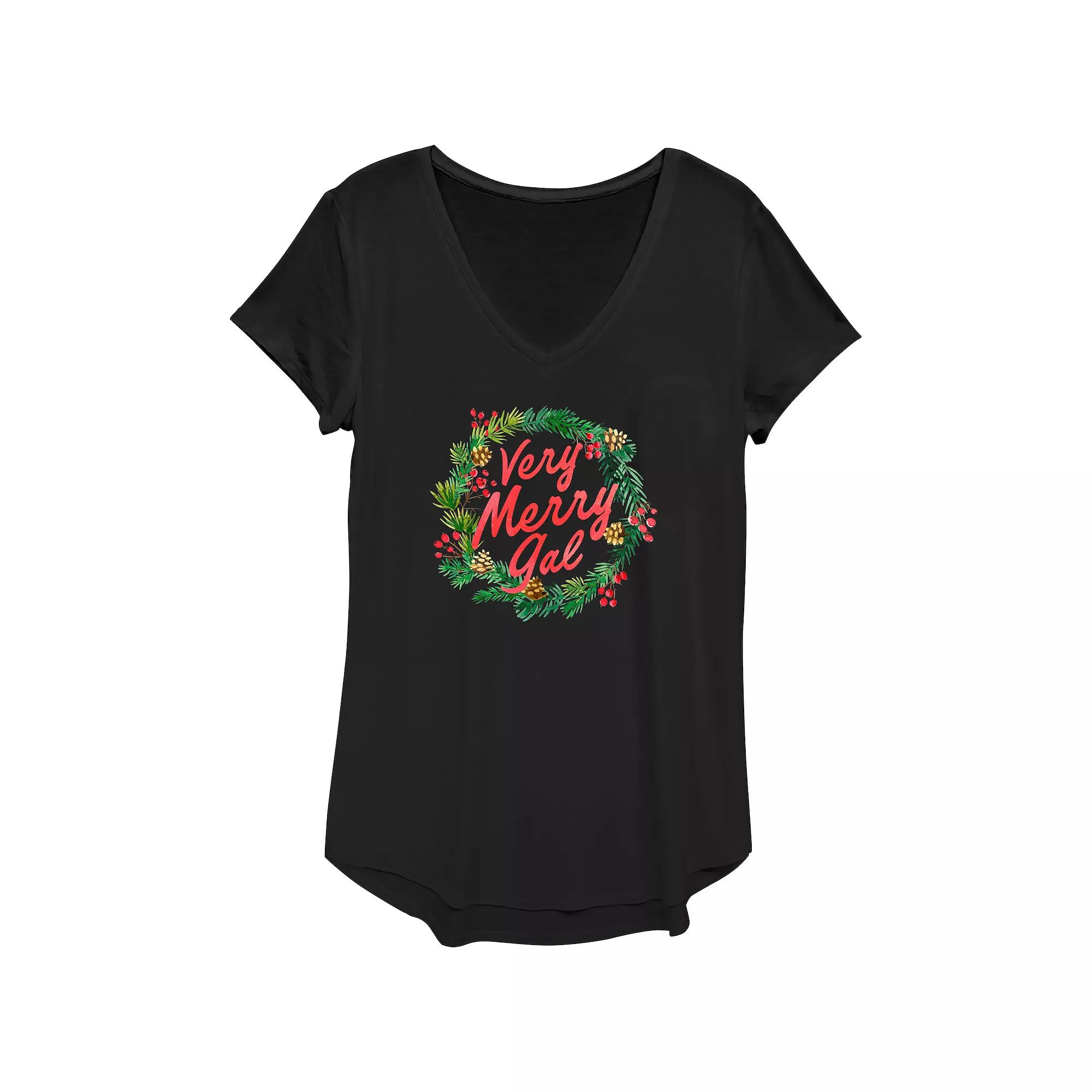 Women's Thankful Grateful Blessed Graphic Tee,  Product Image