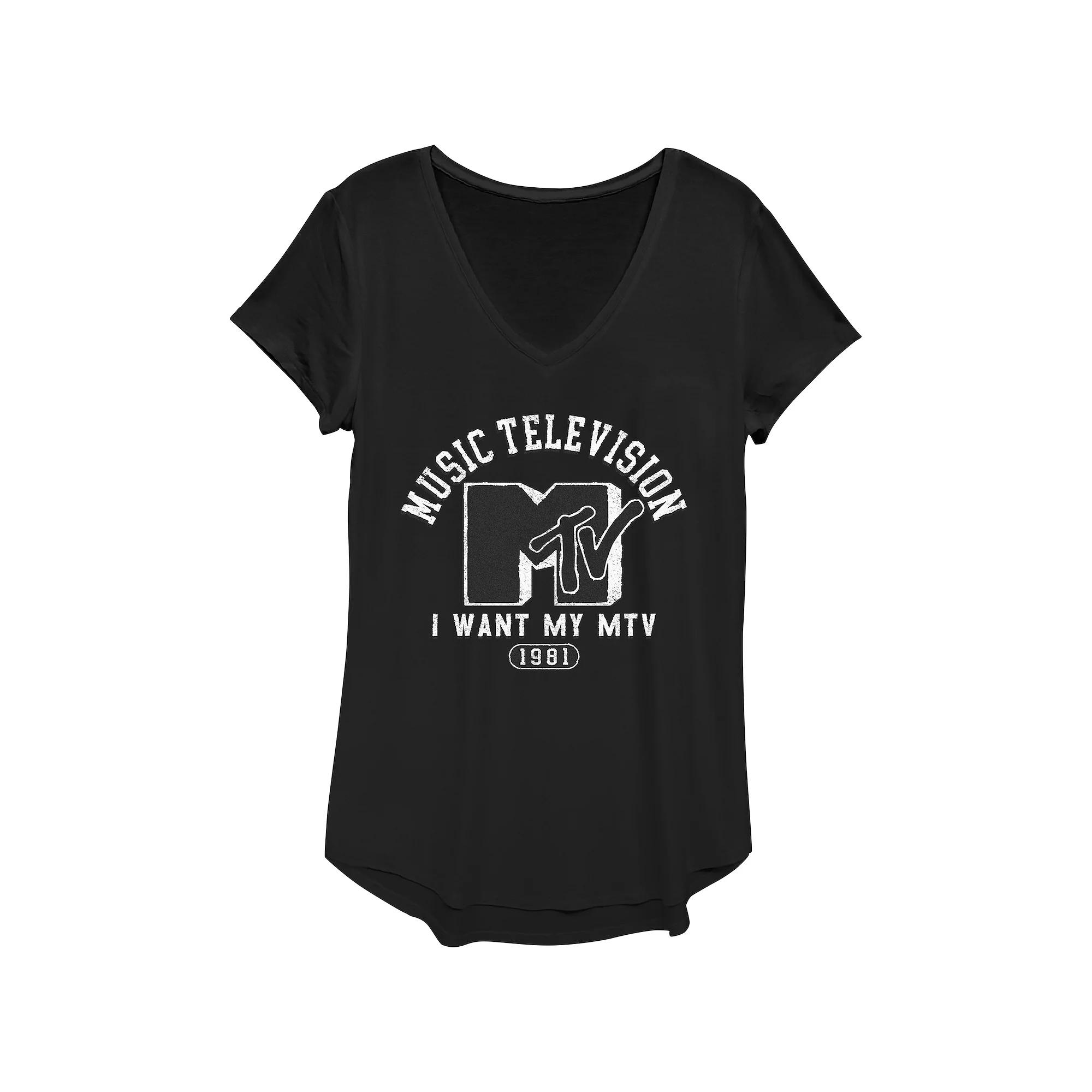Women's MTV Music College Redux Graphic Tee, Girl's,  Product Image