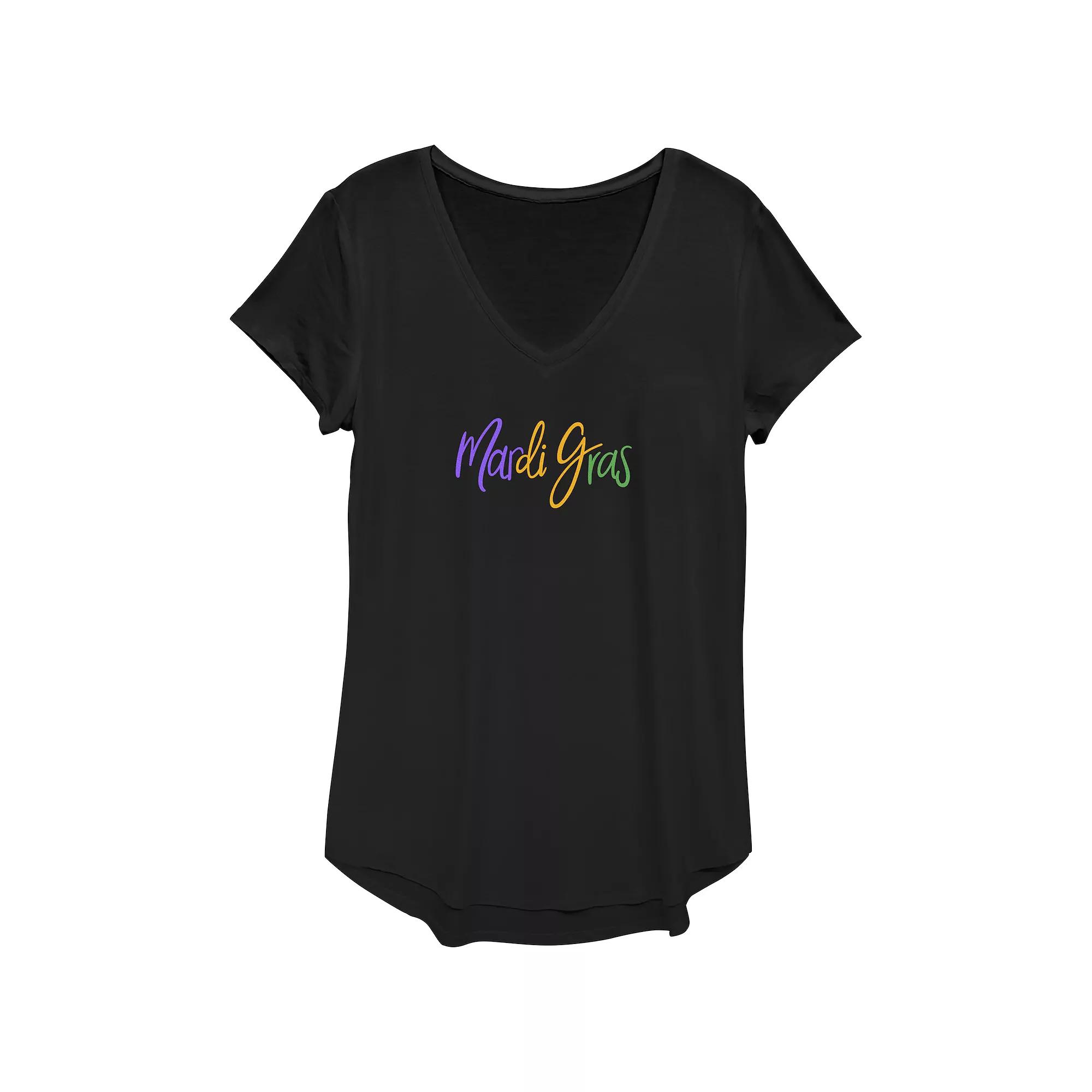 Women's Thankful Grateful Blessed Graphic Tee,  Product Image