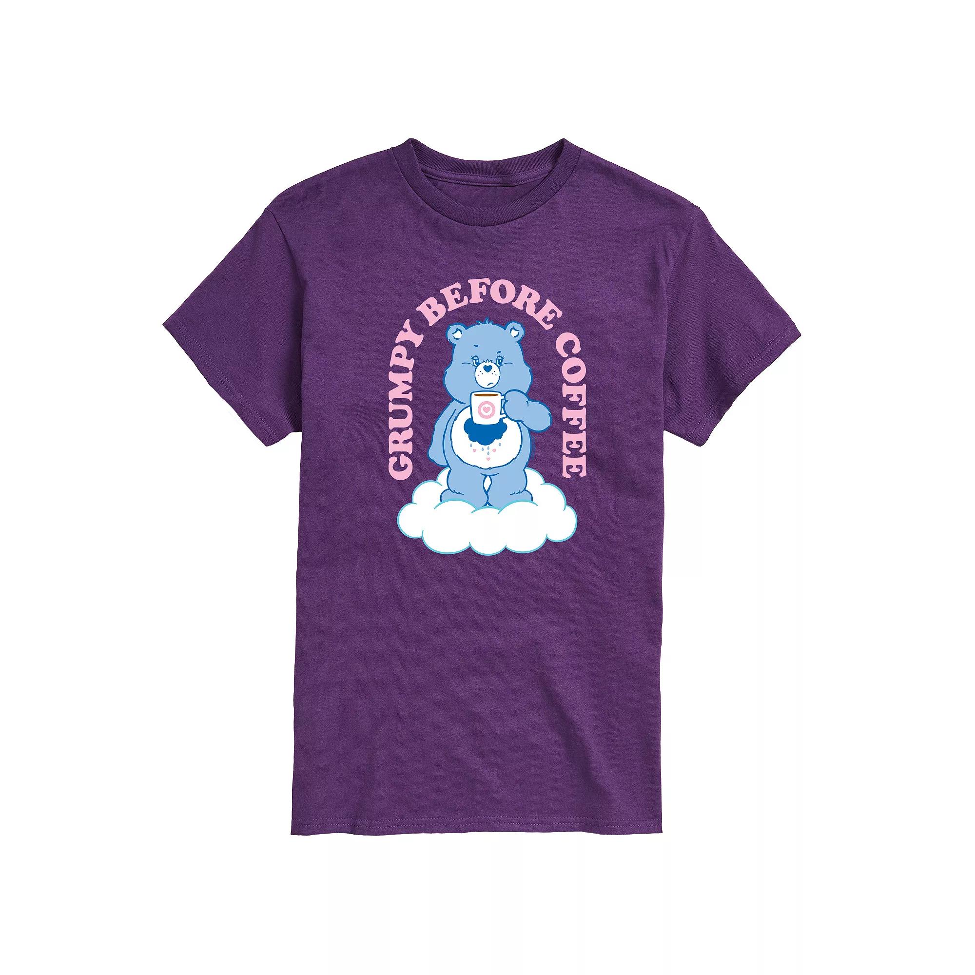 Men's Care Bears Grumpy Before Coffee Graphic Tee,  Product Image