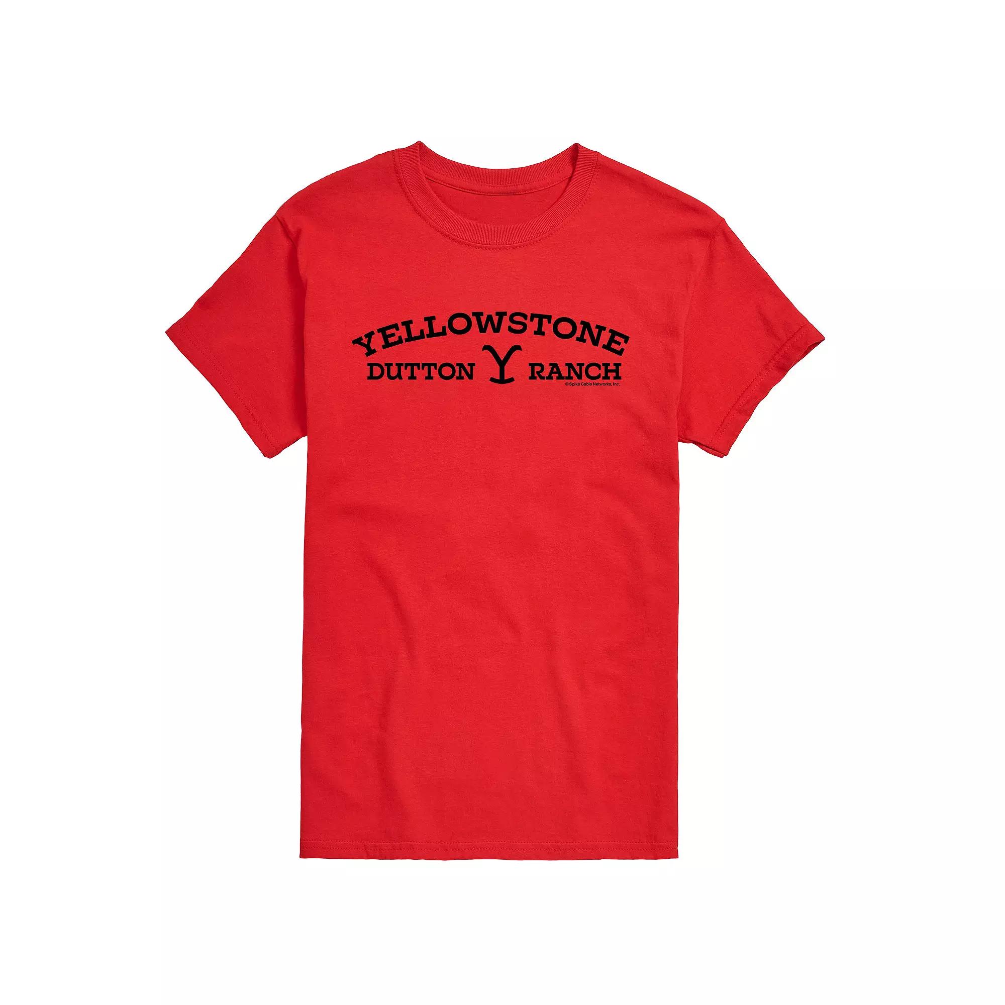 Big & Tall Yellowstone Dutton Logo, Men's,  Product Image