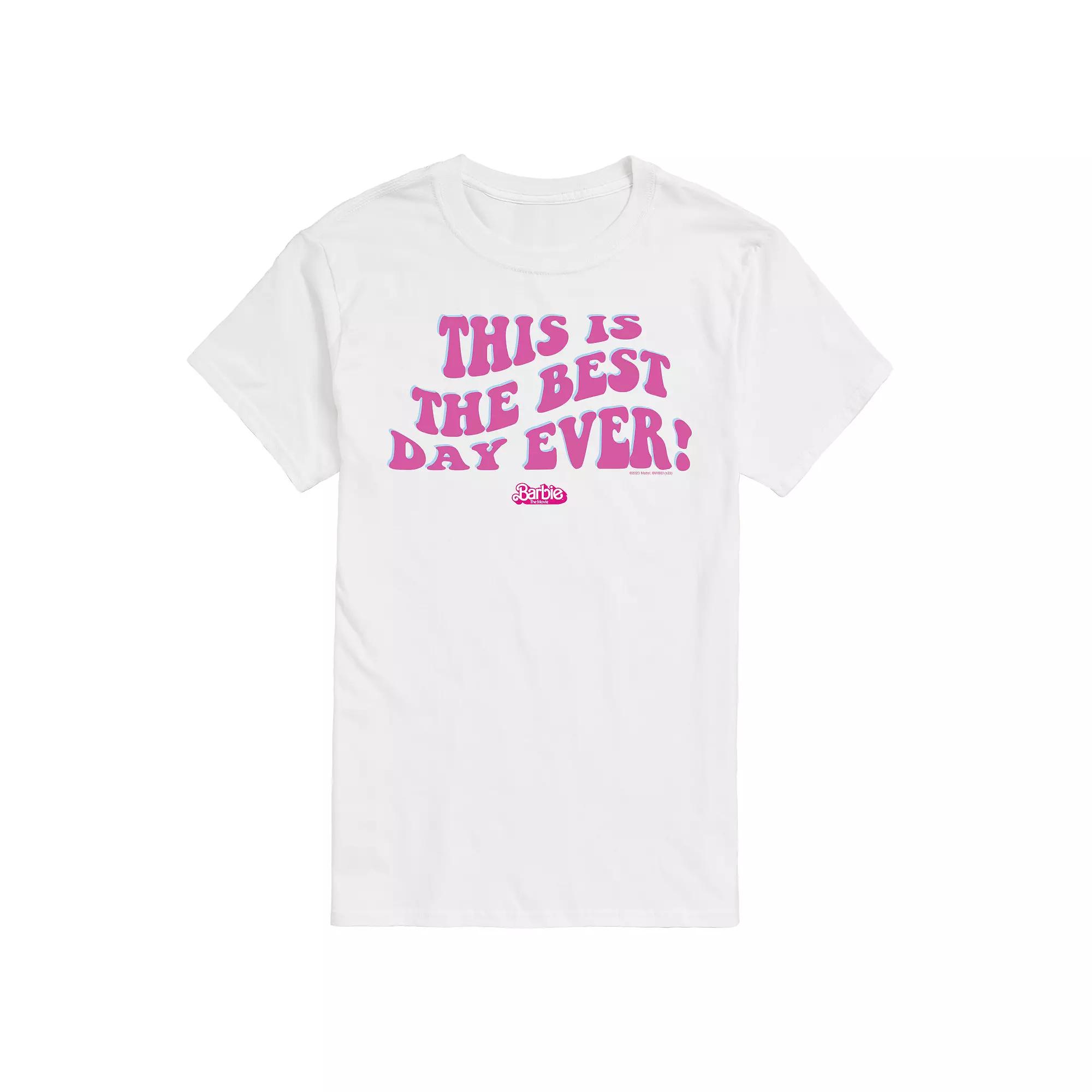 Men's Barbie Theatrical Best Day Ever Graphic Tee,  Product Image