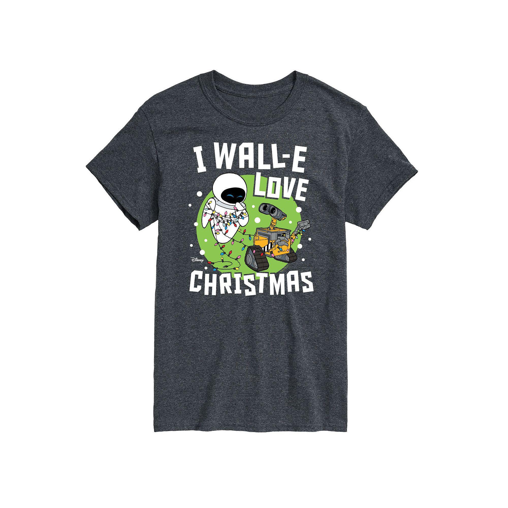 Disney's Wall-E Big & Tall Love Christmas Graphic Tee, Men's,  Product Image