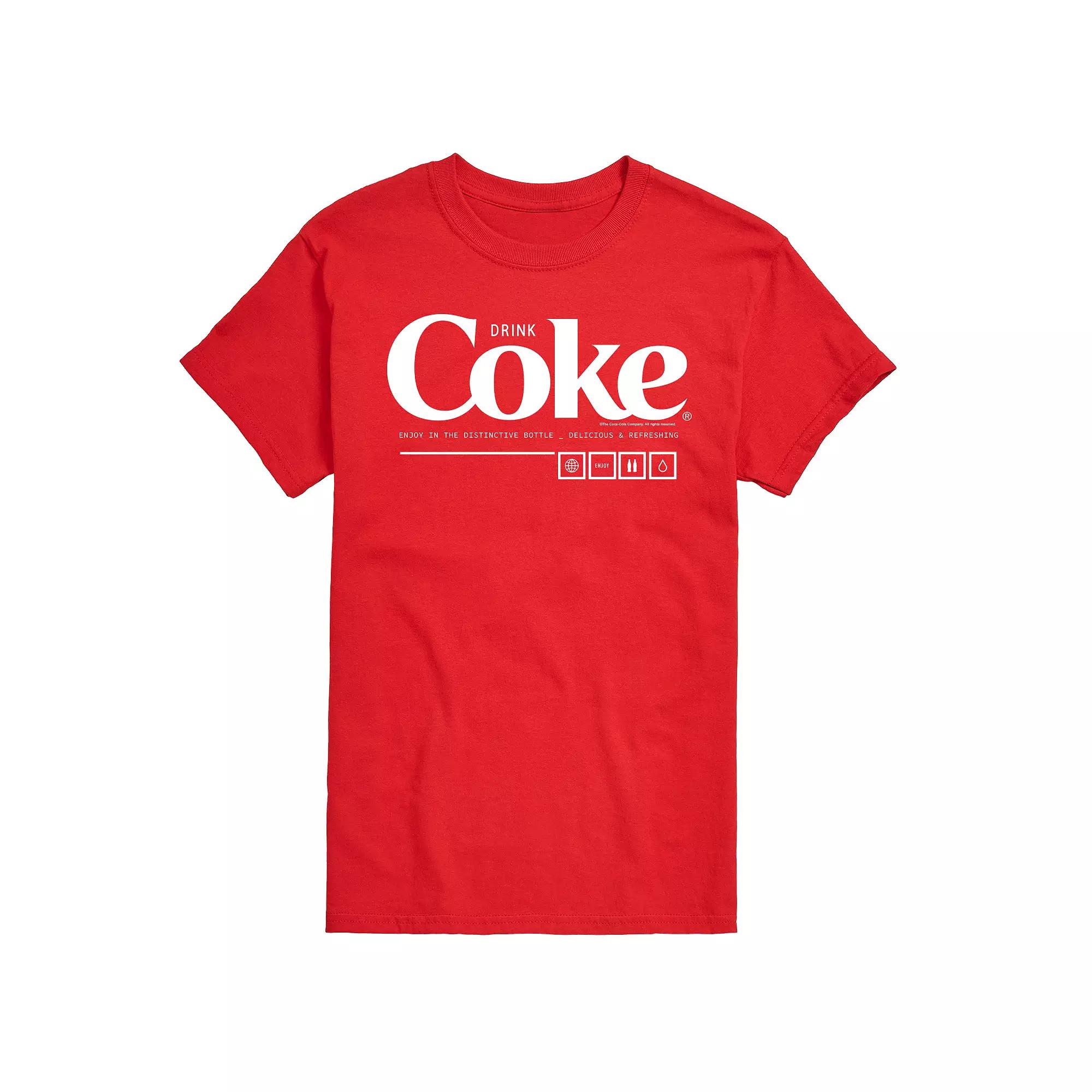 Men's Coca-Cola Drink Coke Enjoy Graphic Tee,  Product Image