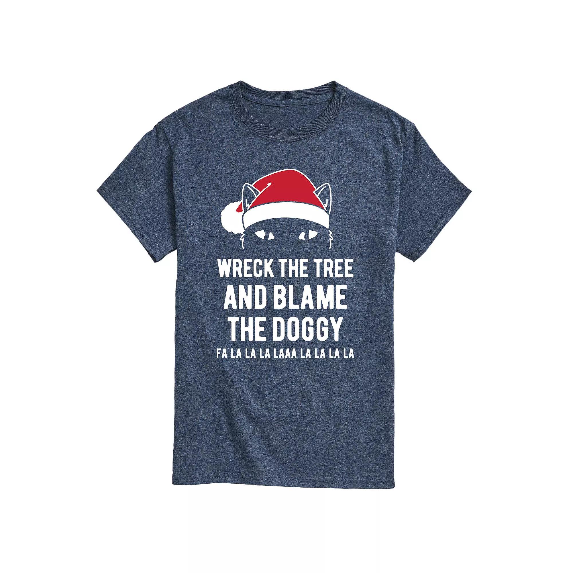 Men's Wreck The Tree and Blame The Doggy Tee,  Product Image