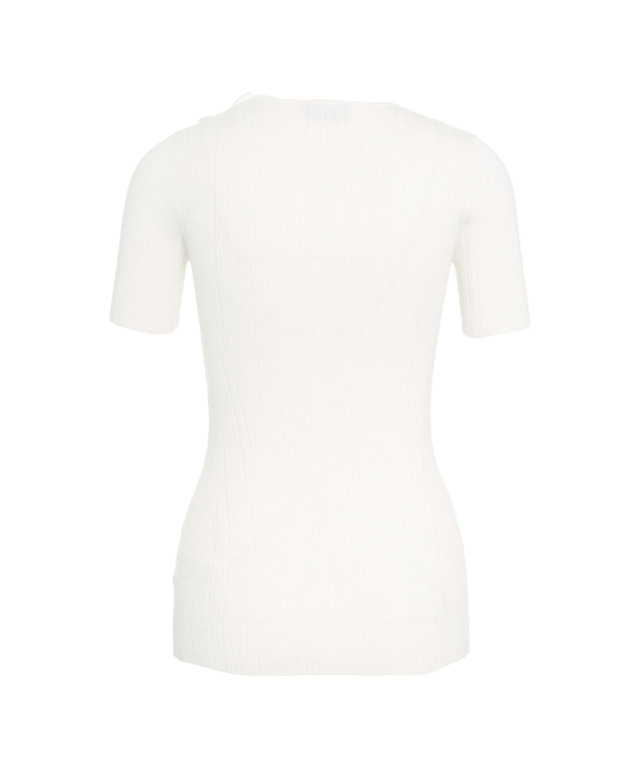 Knit top with floral detail Product Image