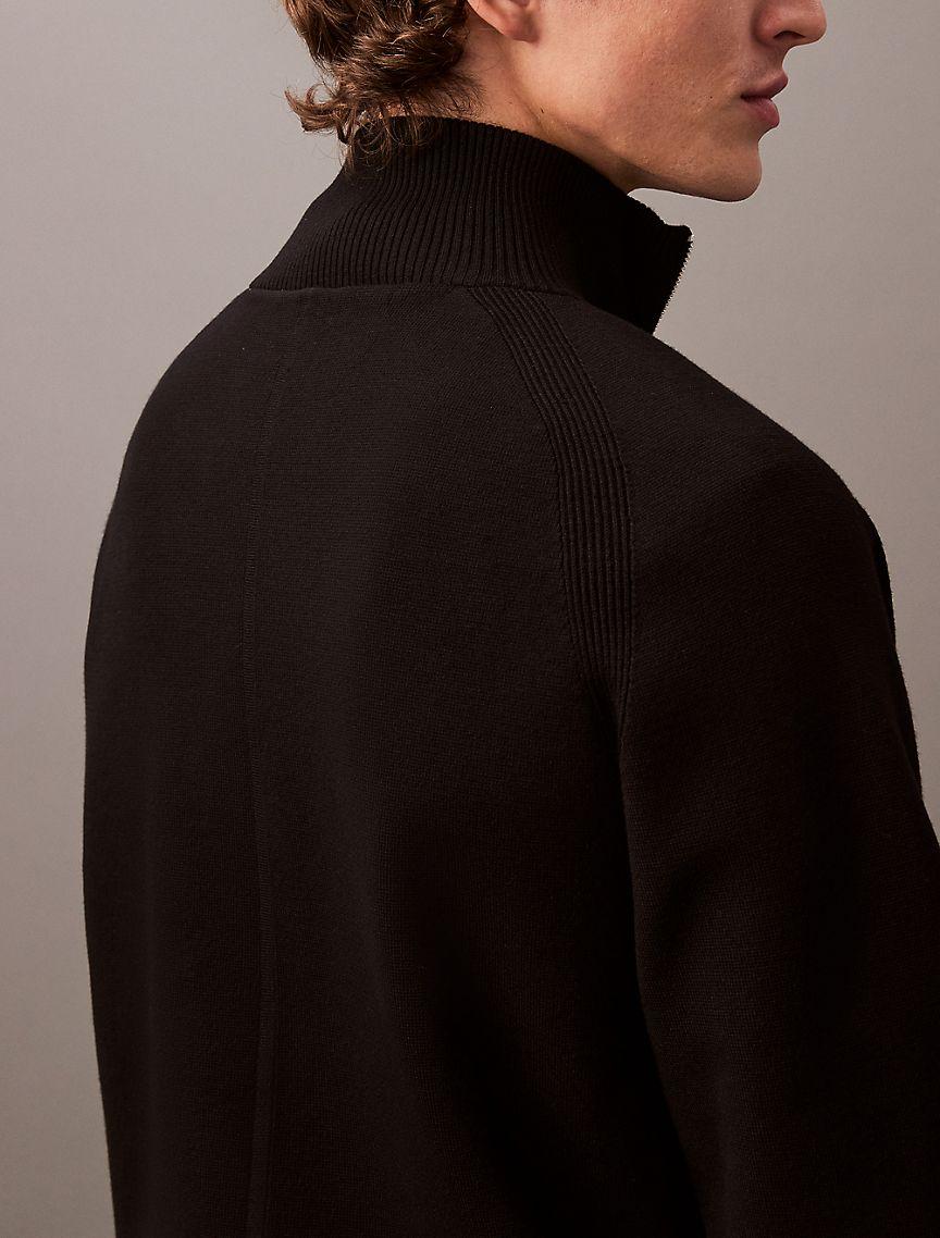 Tech Knit Quarter Zip Sweater Product Image