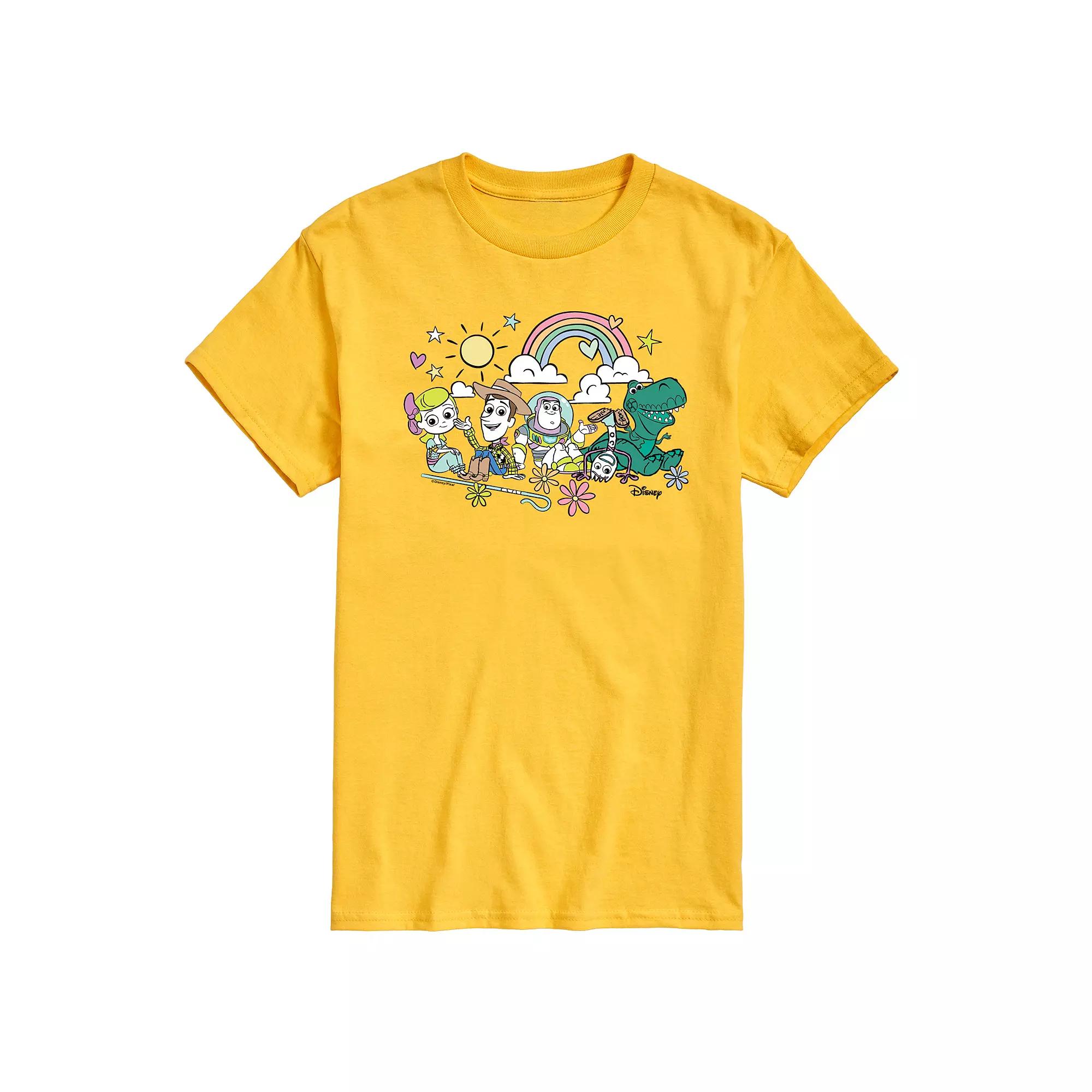 Disney / Pixar's Toy Story 4 Men's Group Sitting Graphic Tee,  Product Image