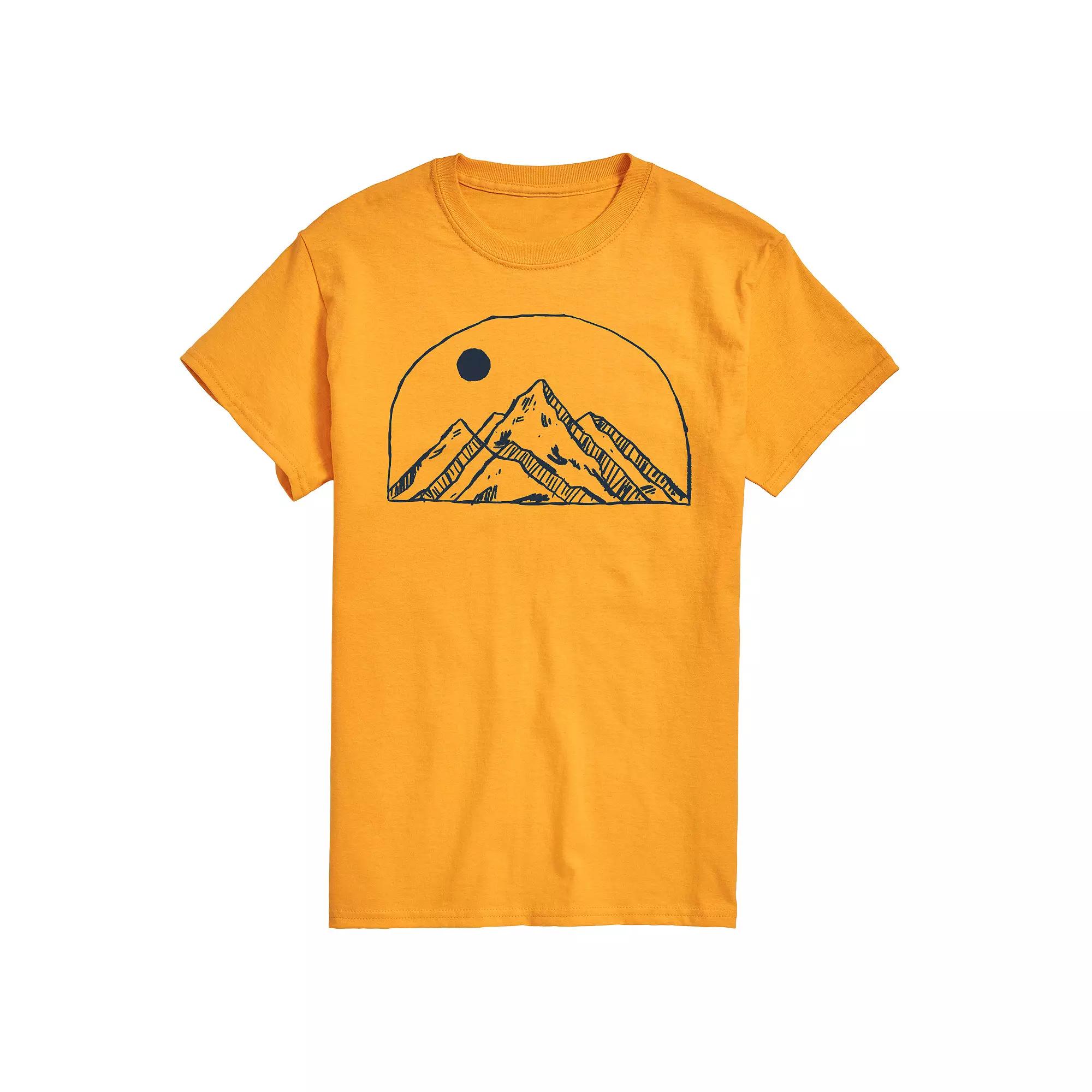 Men's Mountain Sketch Tee,  Product Image