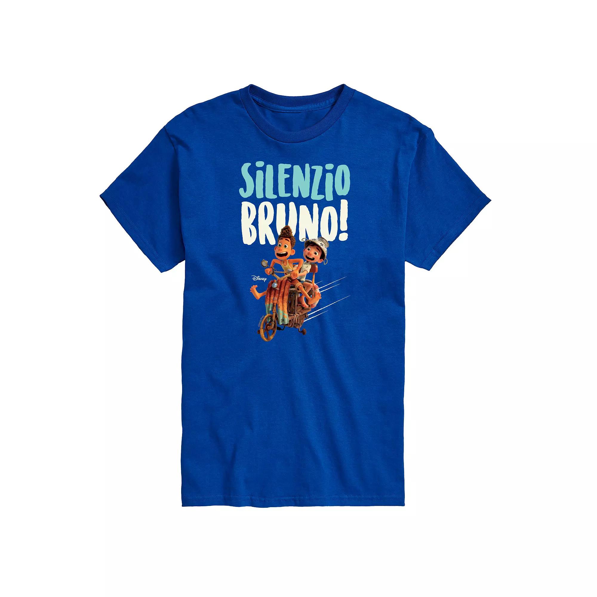 Disney / Pixar's Luca Big & Tall Silenzio Bruno Graphic Tee, Men's,  Product Image