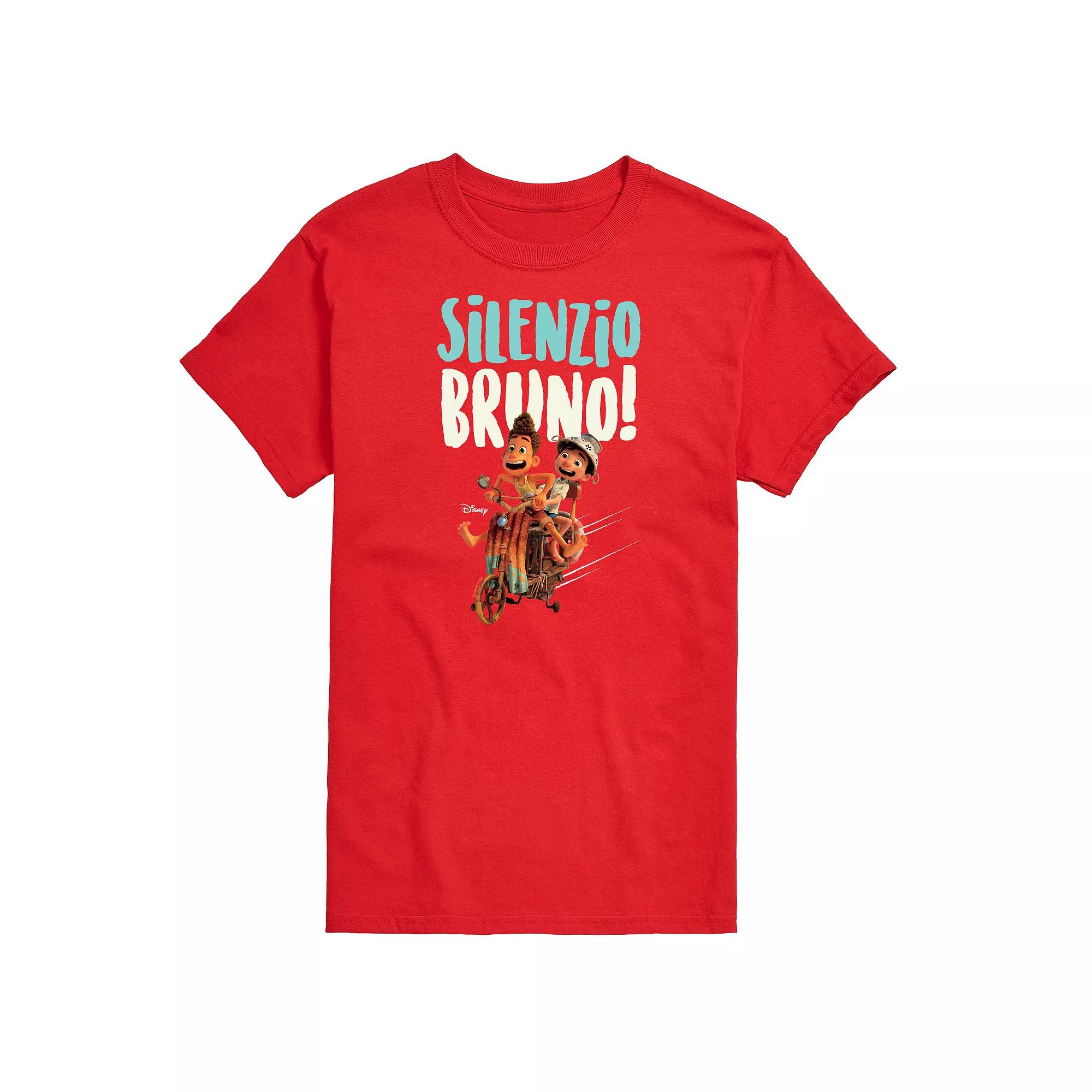 Disney / Pixar's Luca Big & Tall Silenzio Bruno Graphic Tee, Men's,  Product Image