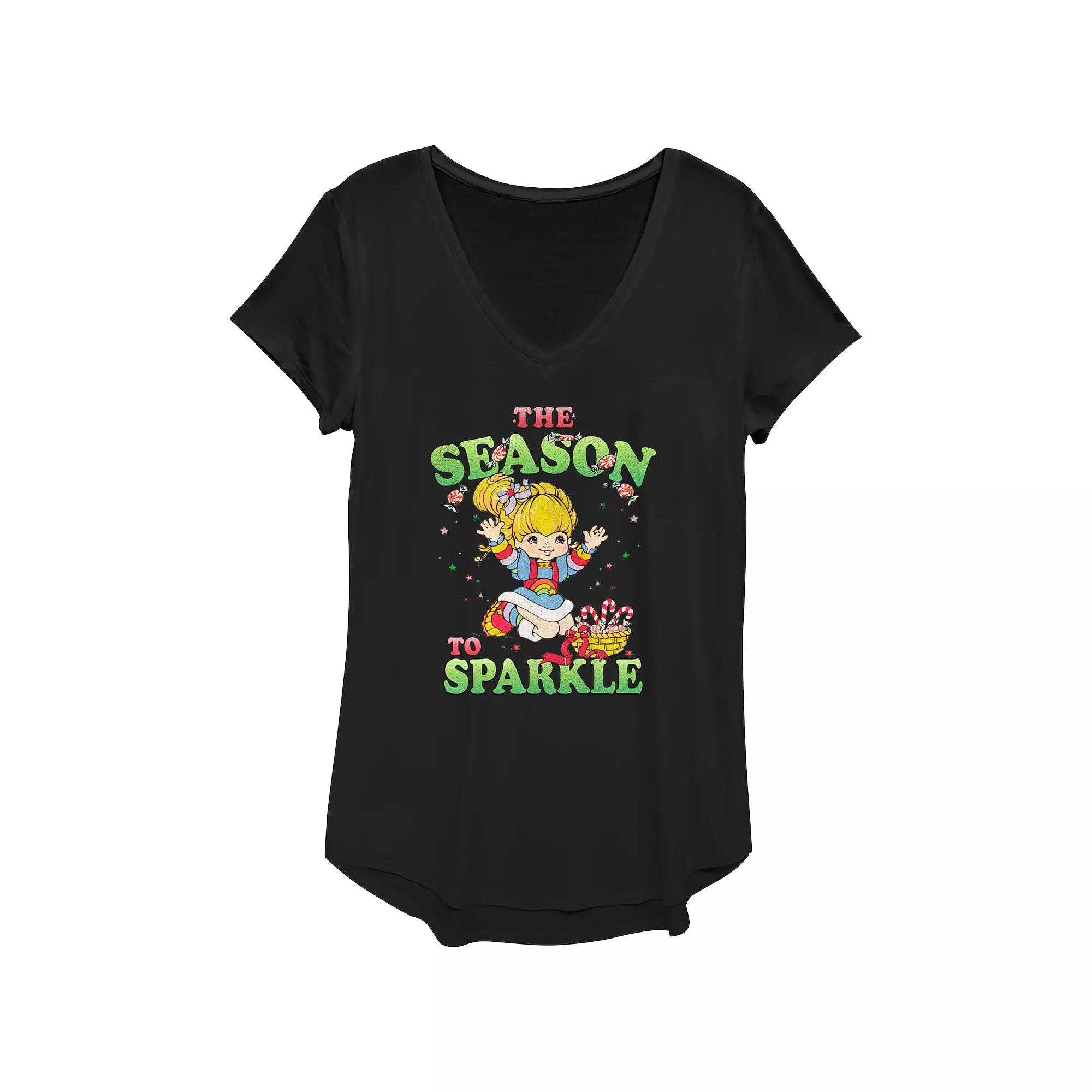 Women's Rainbow Brite The Season To Sparkle Graphic Tee,  Product Image