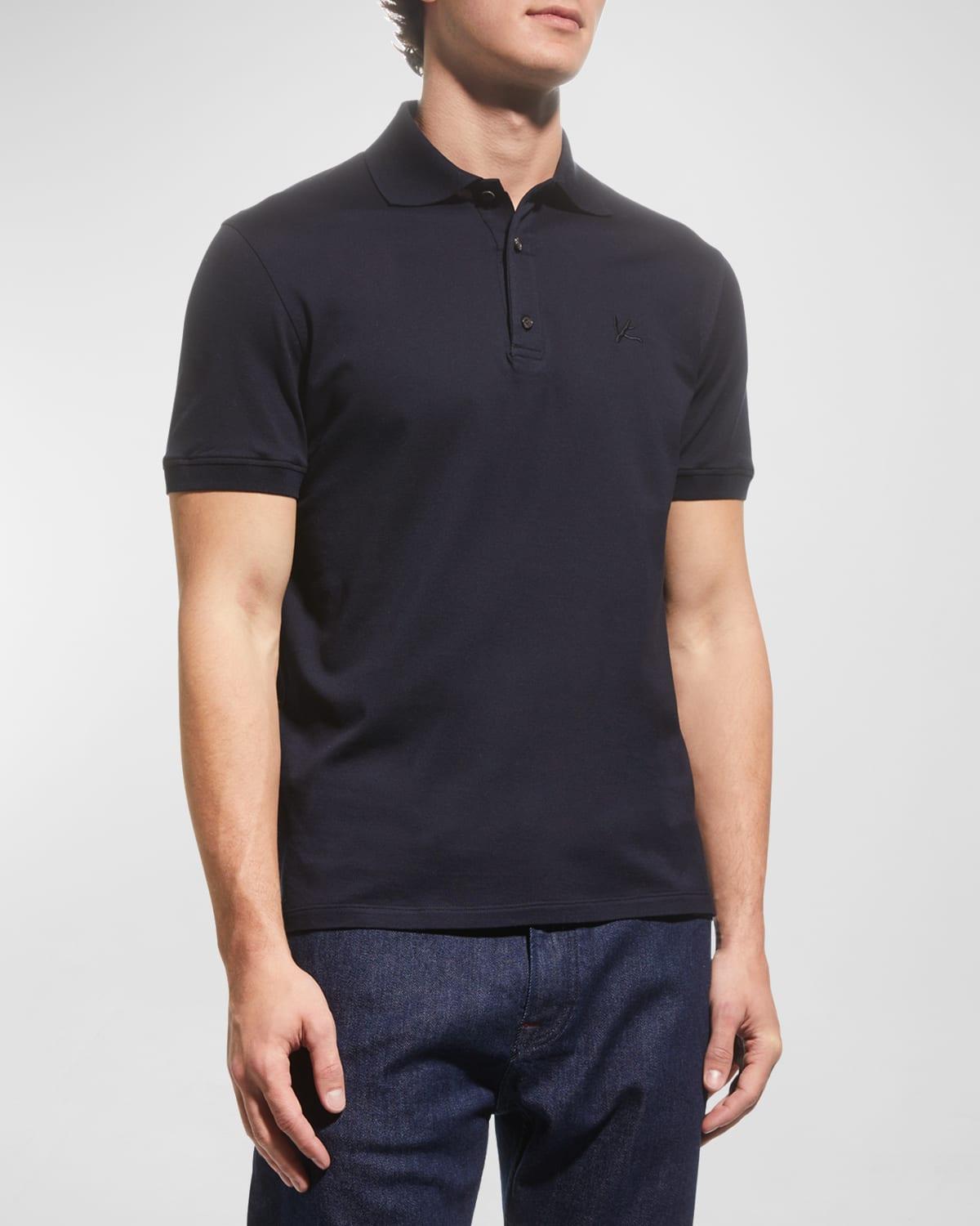 Mens Logo Polo Shirt Product Image
