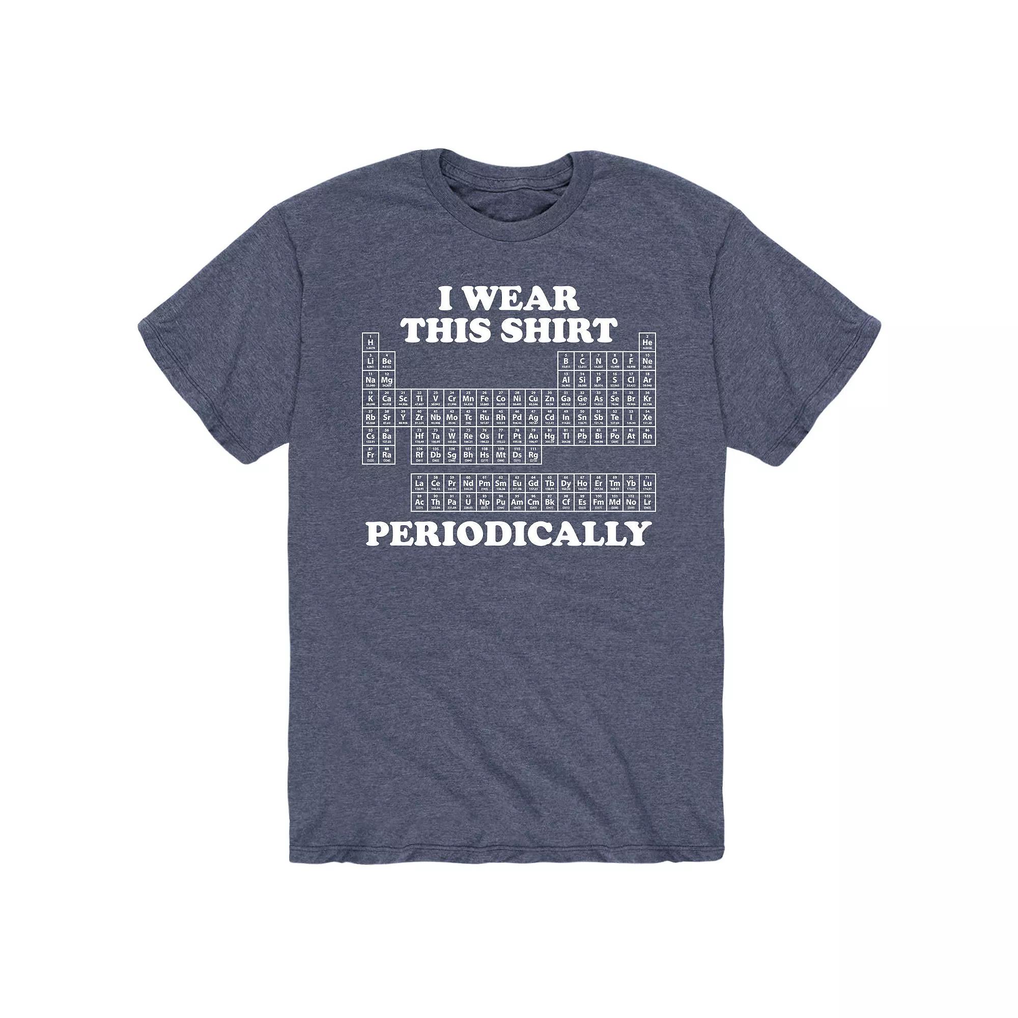 Men's Wear This Shirt Periodically Tee,  Product Image