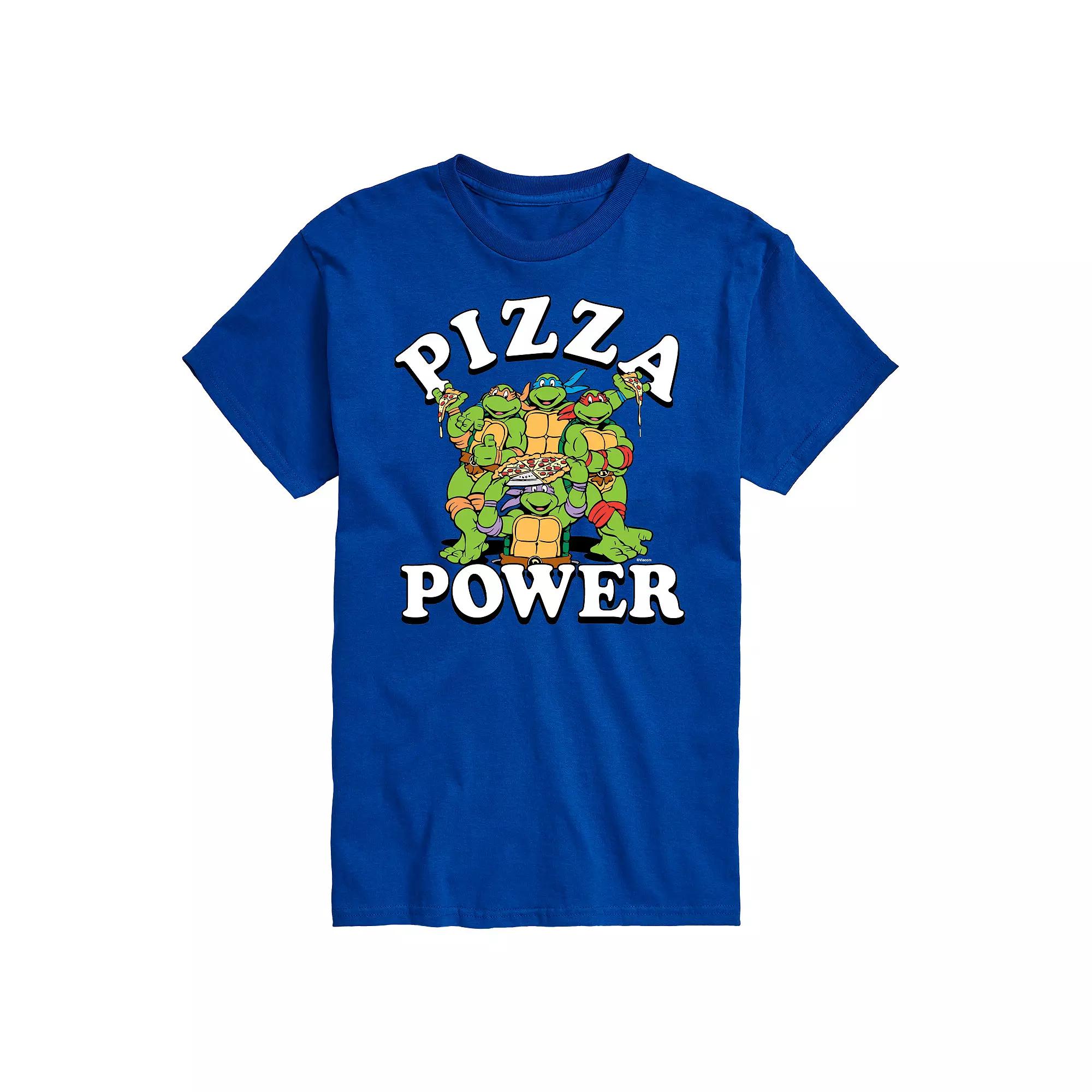 Big & Tall TMNT Pizza Power Graphic Tee, Men's,  Product Image