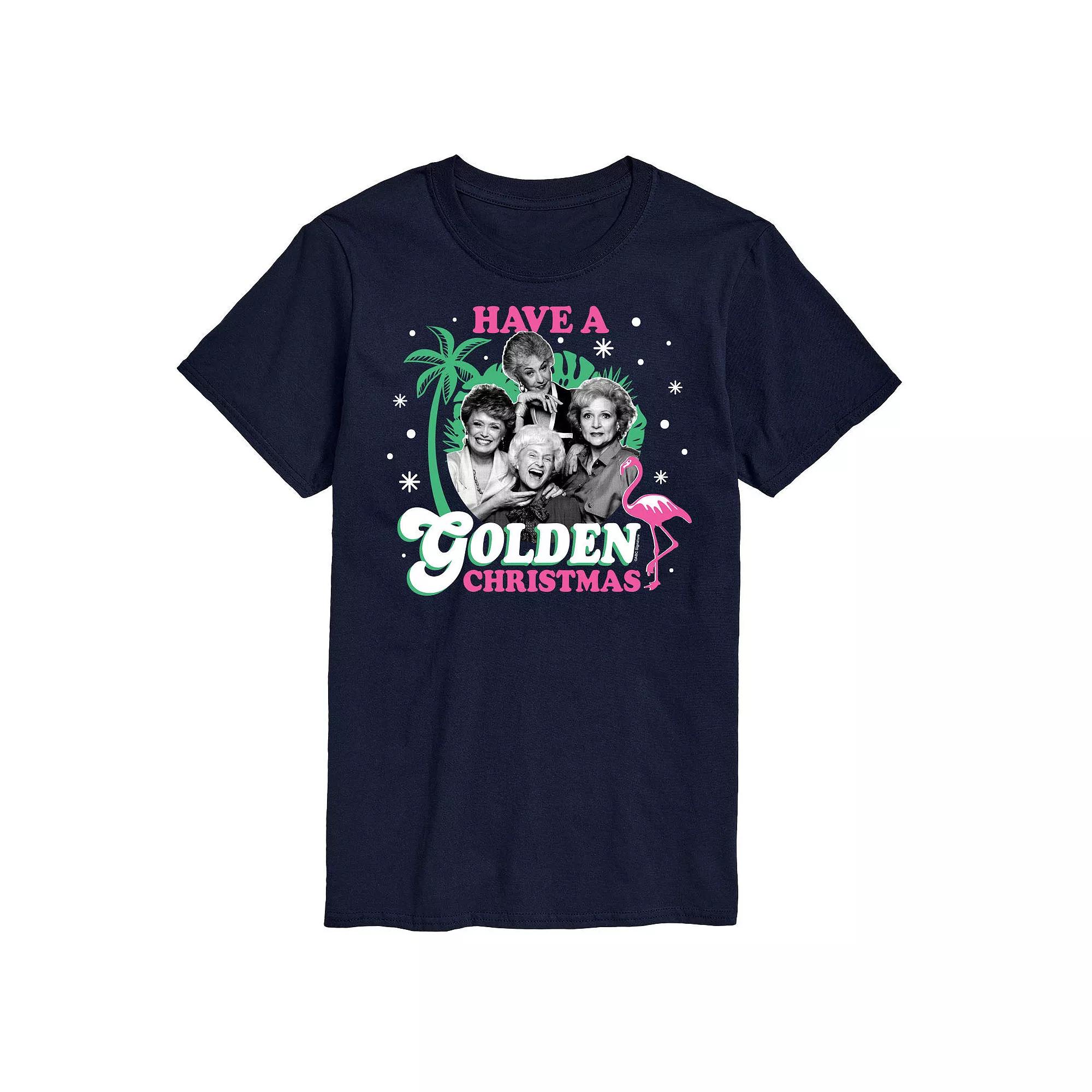 Men's Golden Girls Golden Christmas Tee,  Product Image