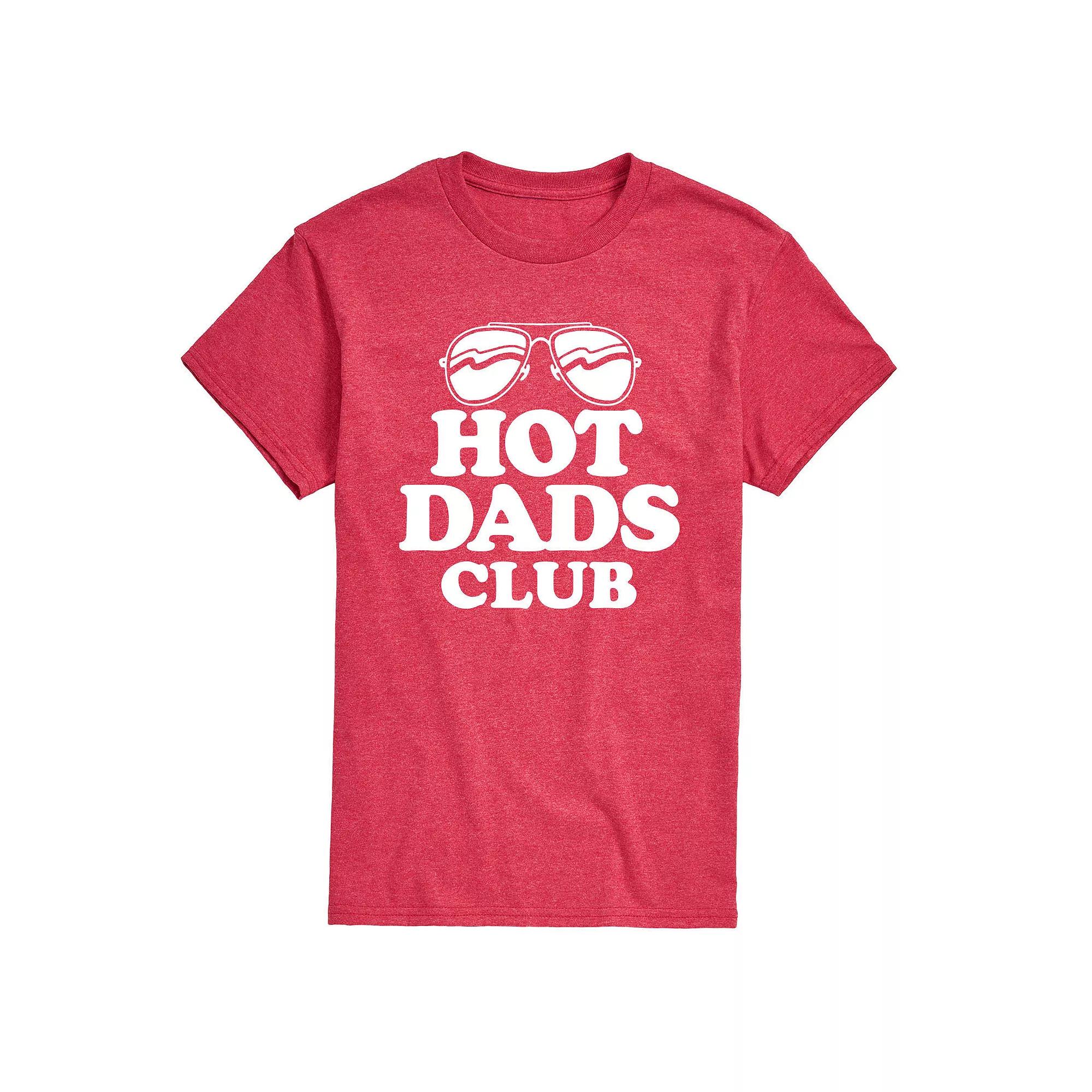 Men's Hot Dads Club Graphic Tee,  Product Image