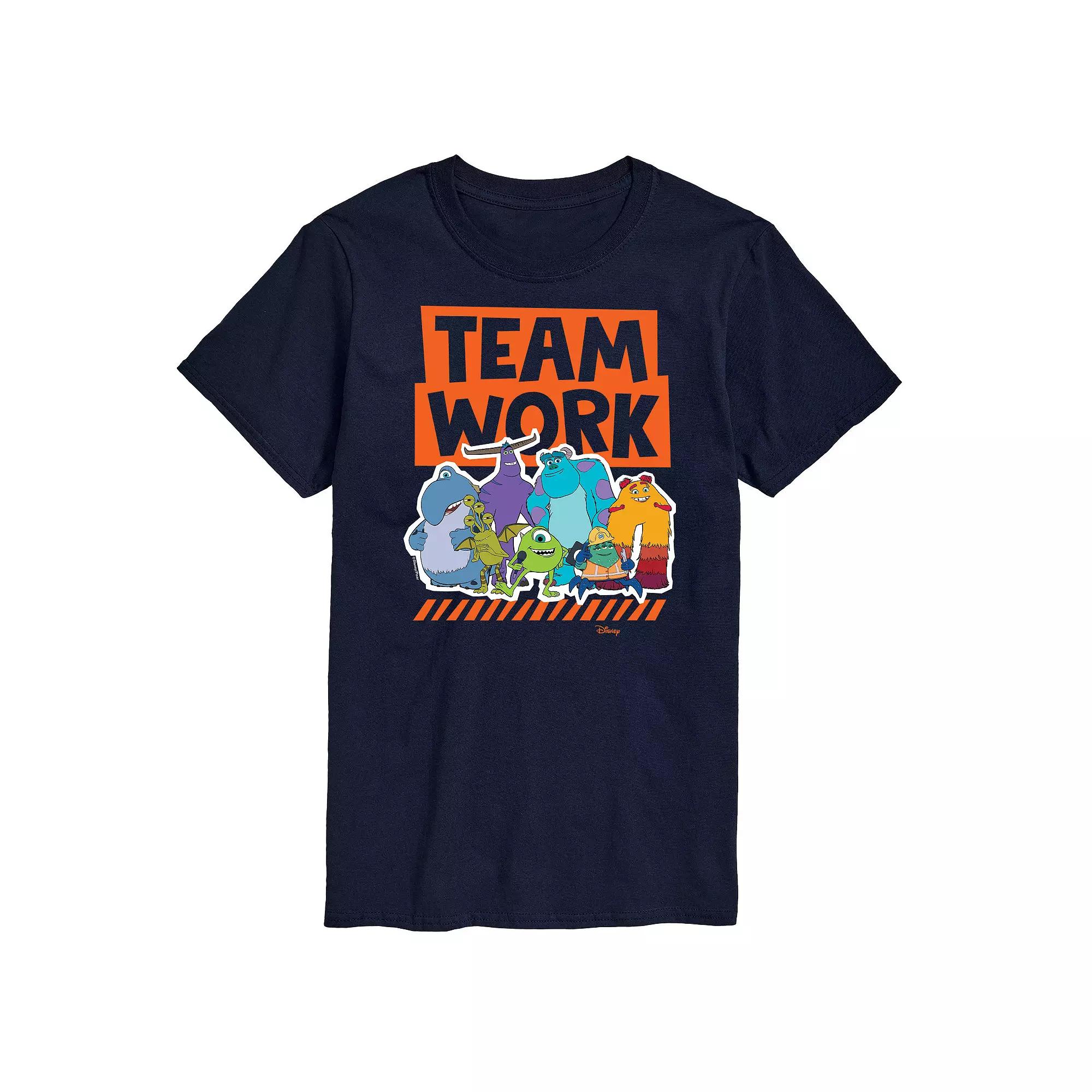 Disney/Pixar's Monsters At Work Men's Teamwork Graphic Tee,  Product Image
