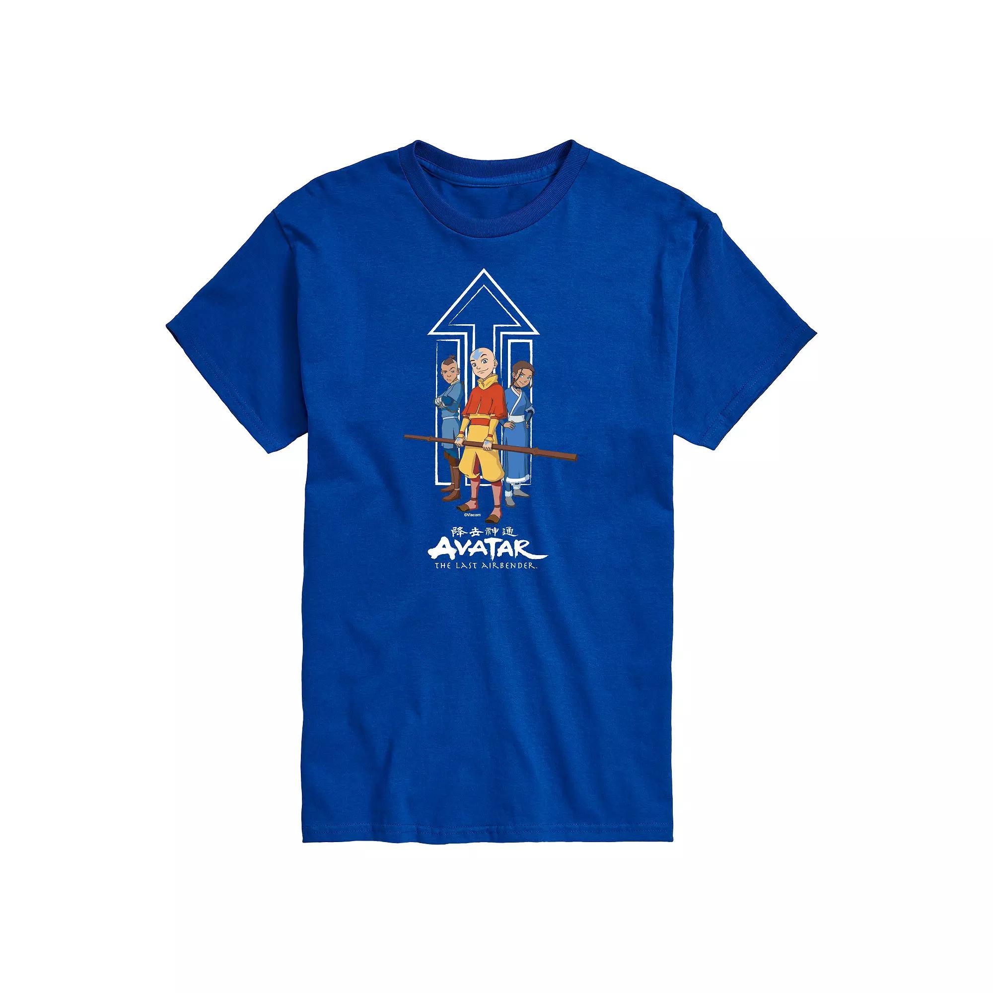 Big & Tall Avatar The Last Airbender Trio Graphic Tee, Men's,  Product Image