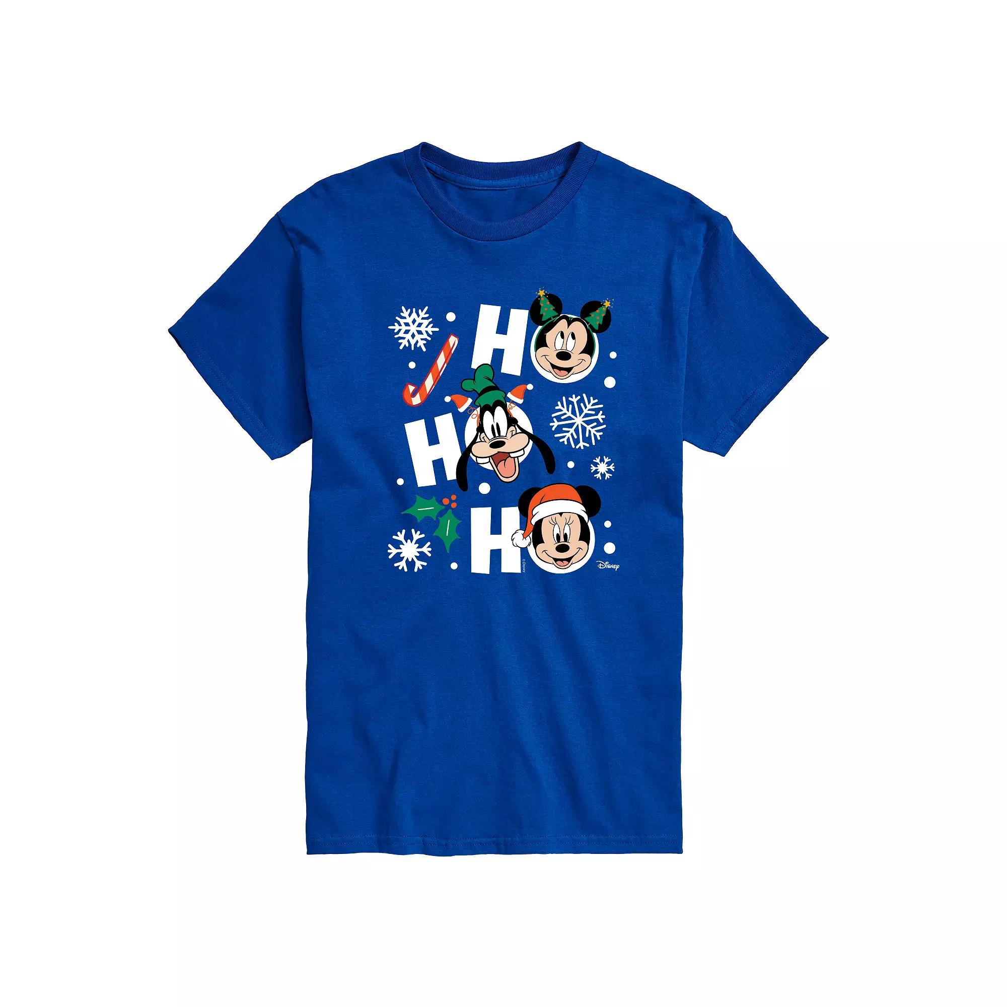 Disney's Mickey Mouse & Friends Men's Ho Ho Ho Graphic Tee,  Product Image